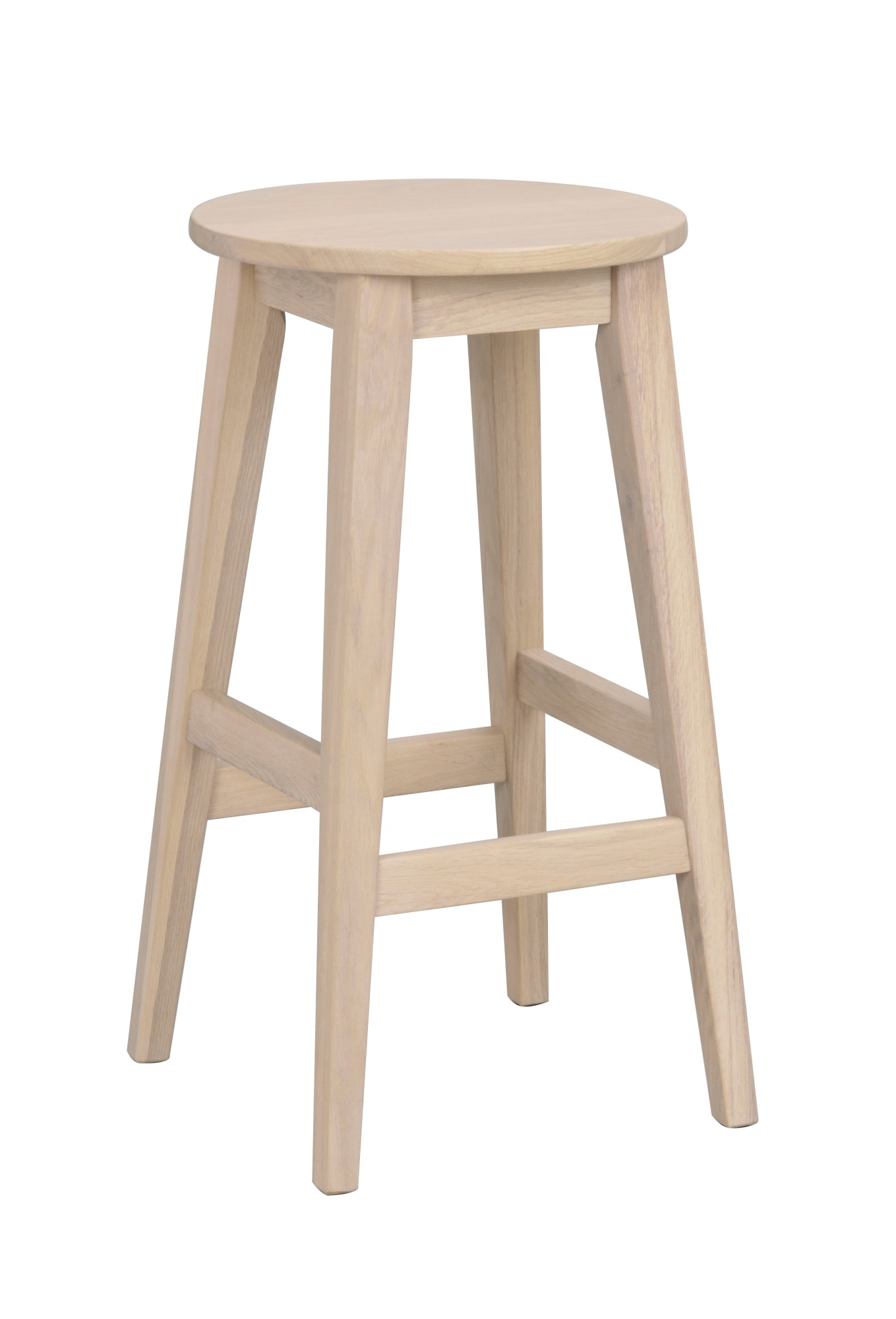 Barhocker Austin 2er Set, Eiche Whitewash