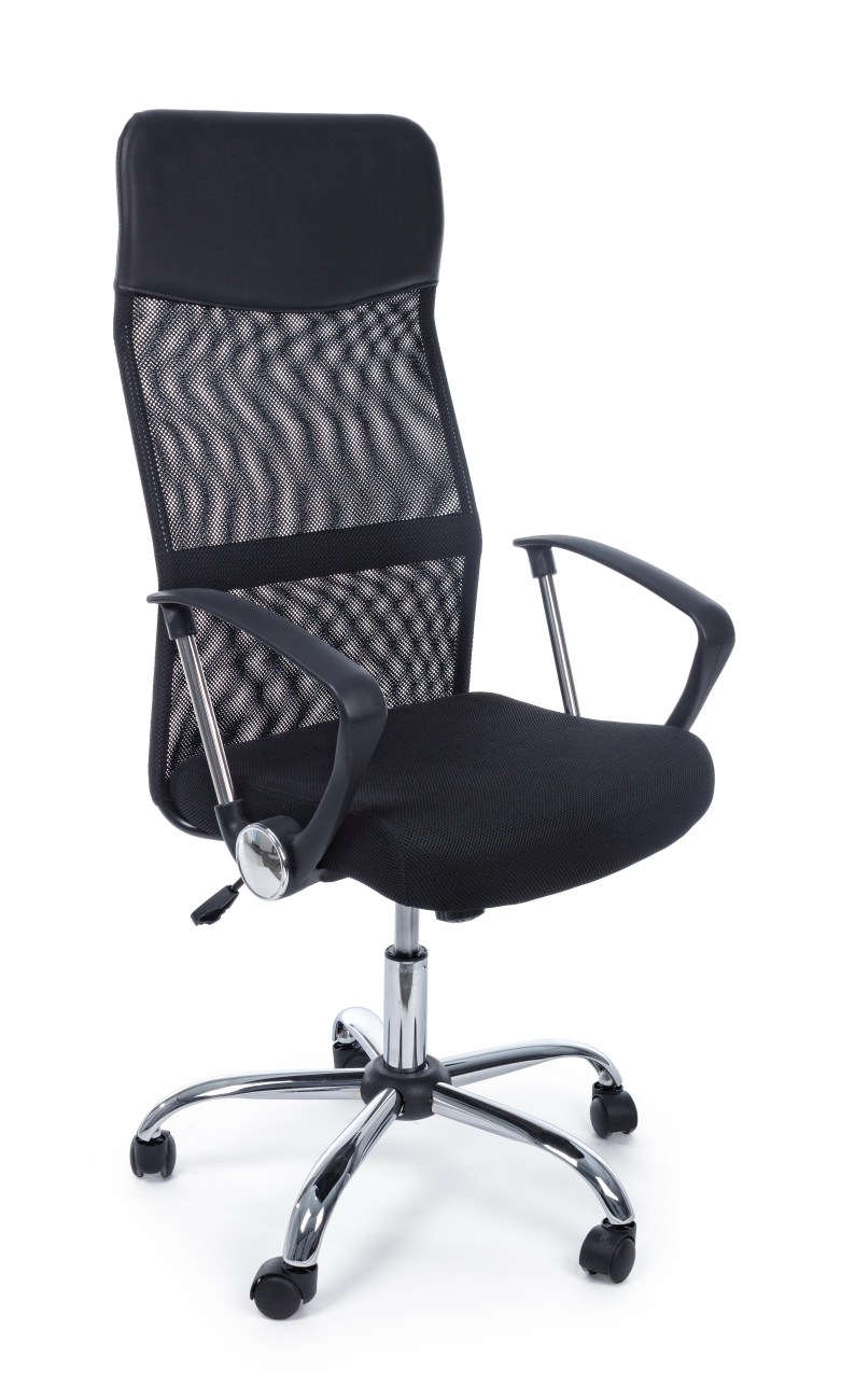Bürostuhl Dakar mit Armlehne, Schwarz Bürostuhl Dakar mit Armlehne, Schwarz
