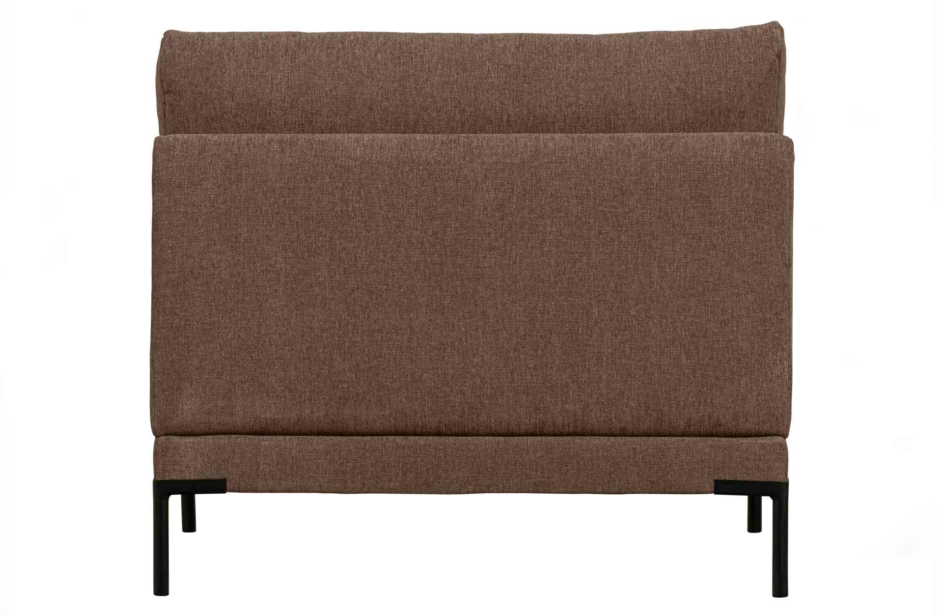 Modulsofa Couple Loveseat Element, Braun