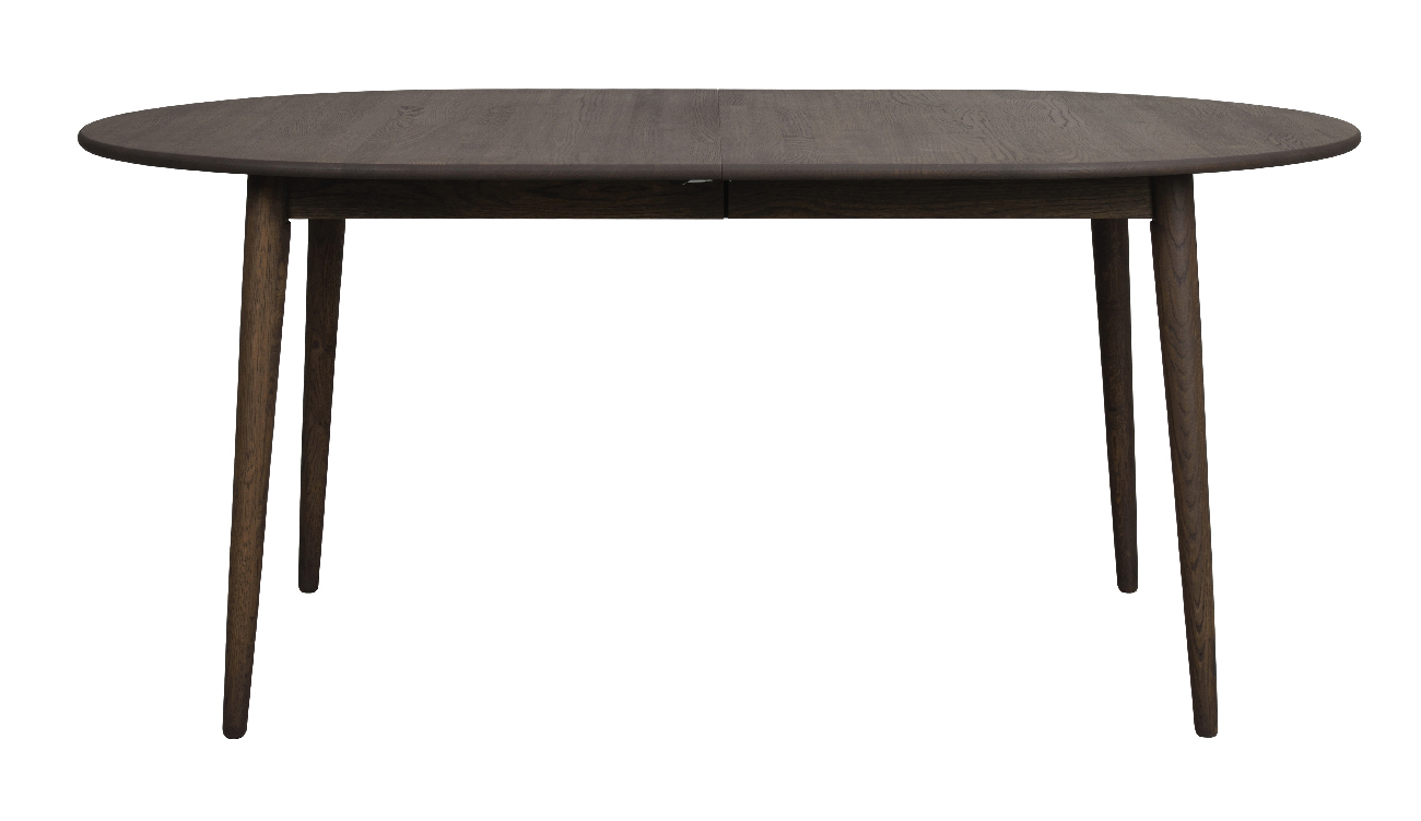 Ausziehtisch Tyler Oval 170/210cm, Eiche Braun