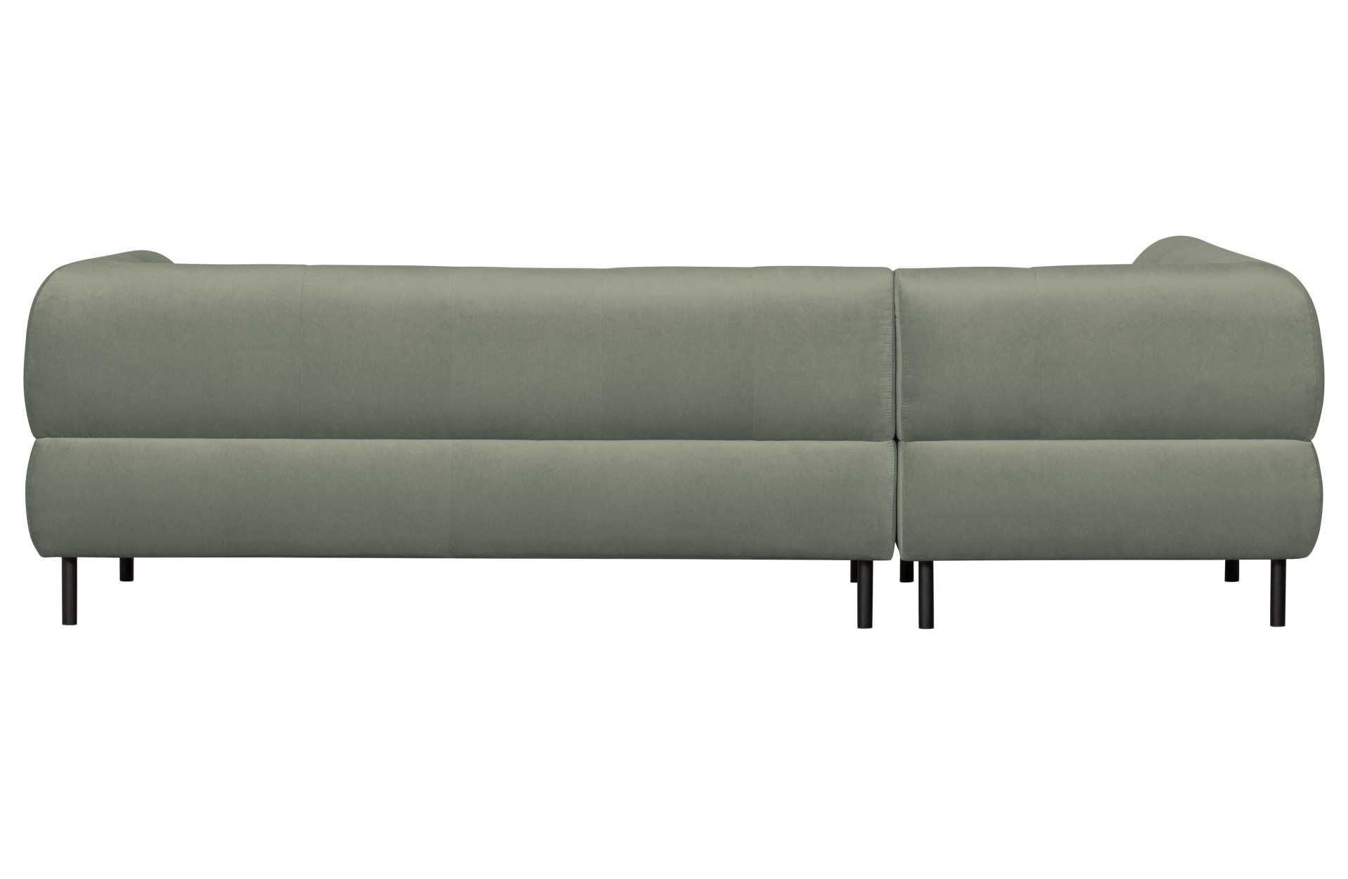 Ecksofa Lloyd mit Samtbezug, Links, Mint