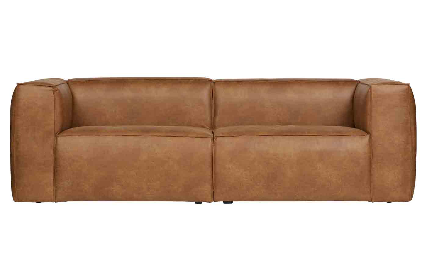 Sofa Bean Lederoptik, Cognac