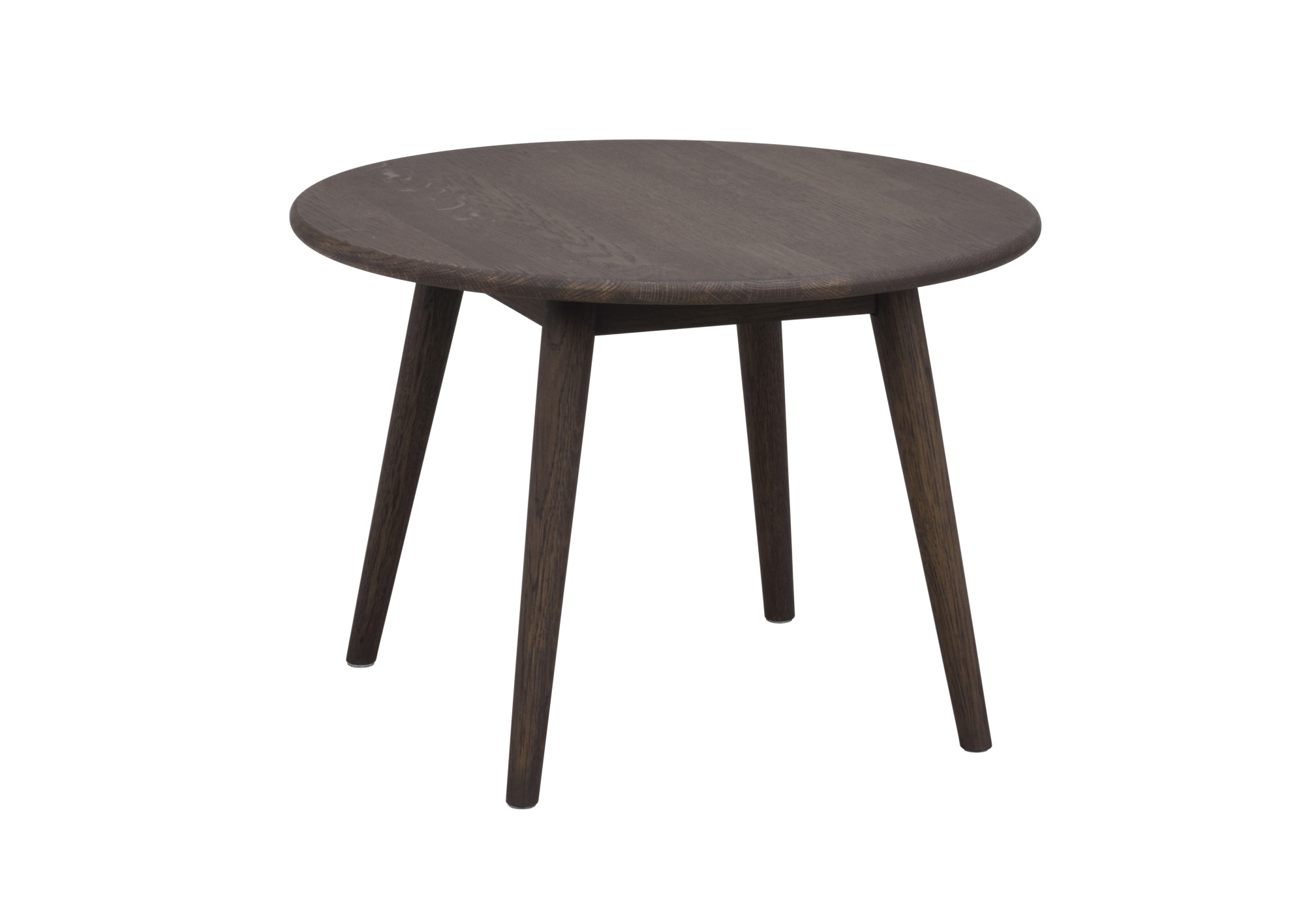 Couchtisch Tompkins Rund 60cm, Eiche Braun