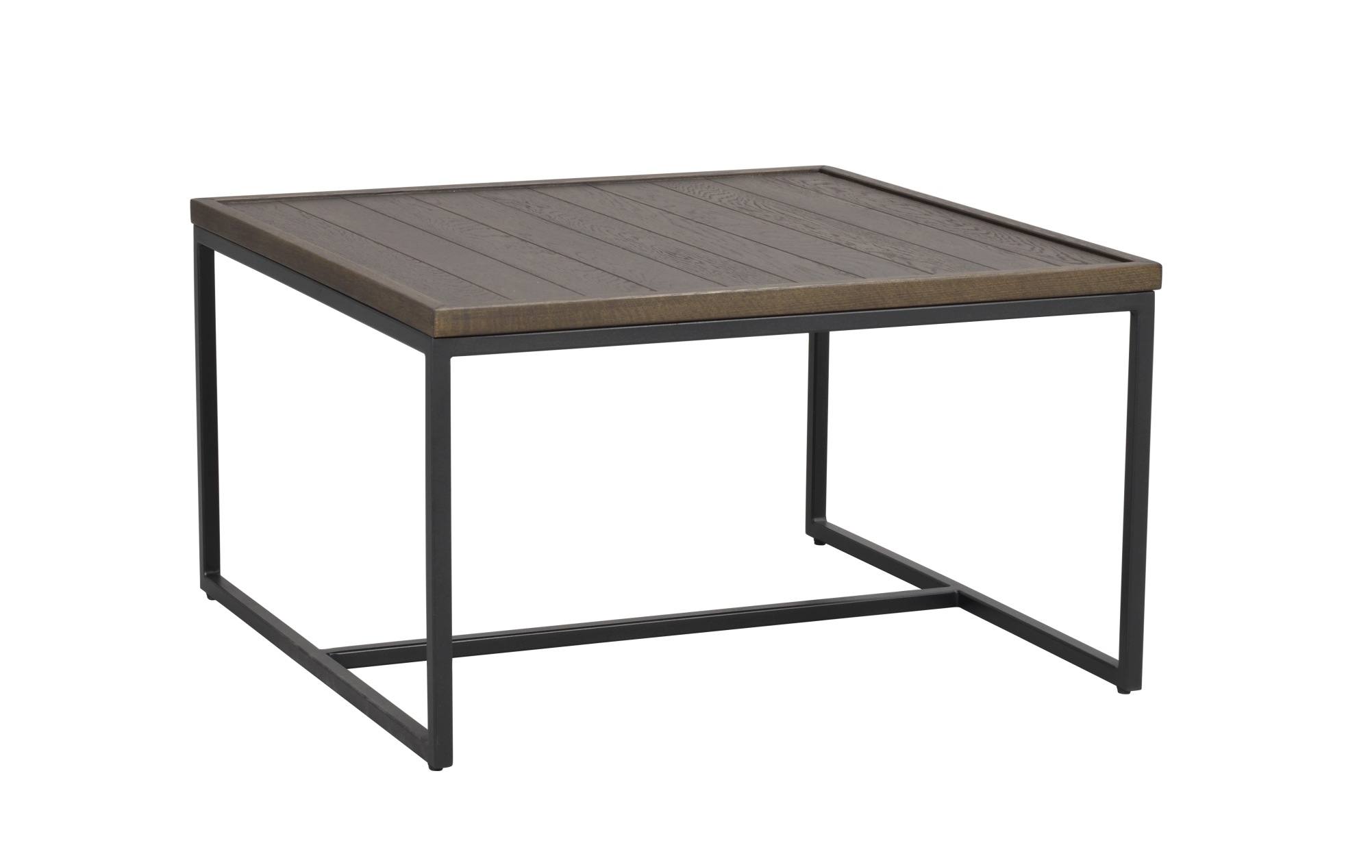 Couchtisch Deerfield, Eiche 70x70cm, Braun