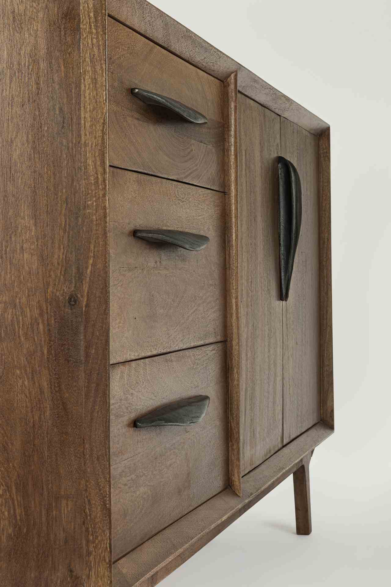 Sideboard Sherman Mangoholz, 152 cm