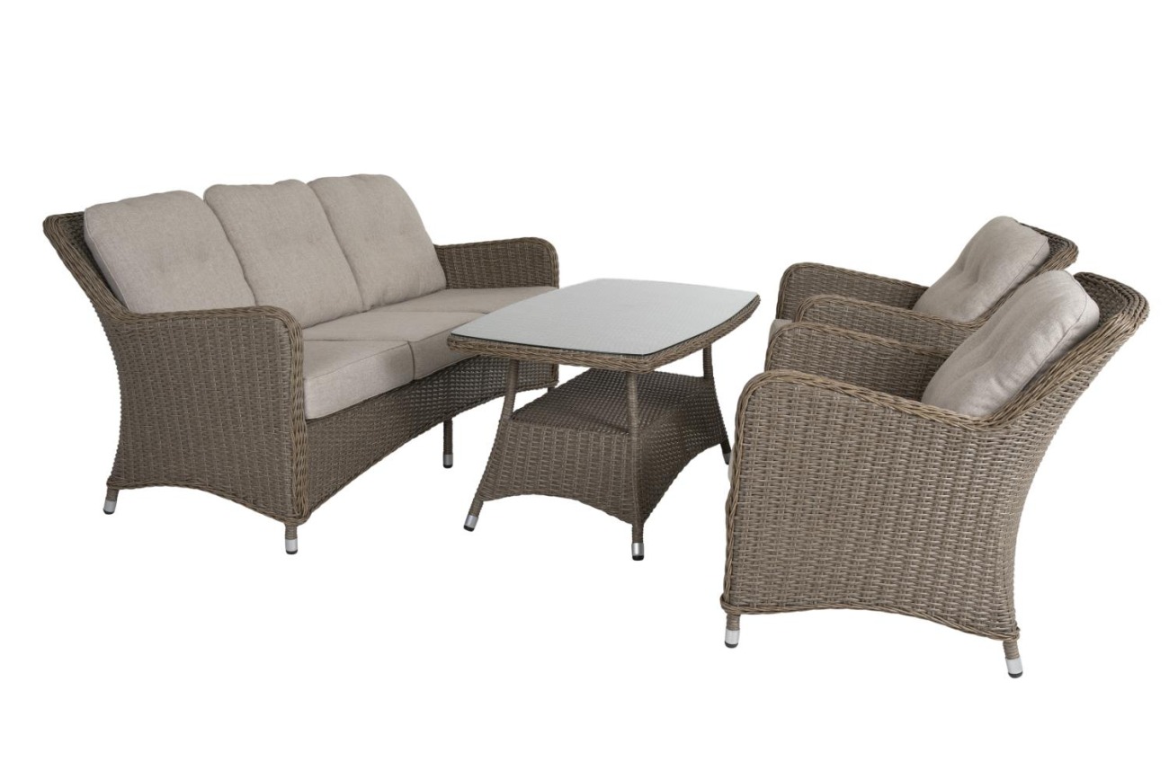 Gartencouchtisch Hornbrook 120x65 cm