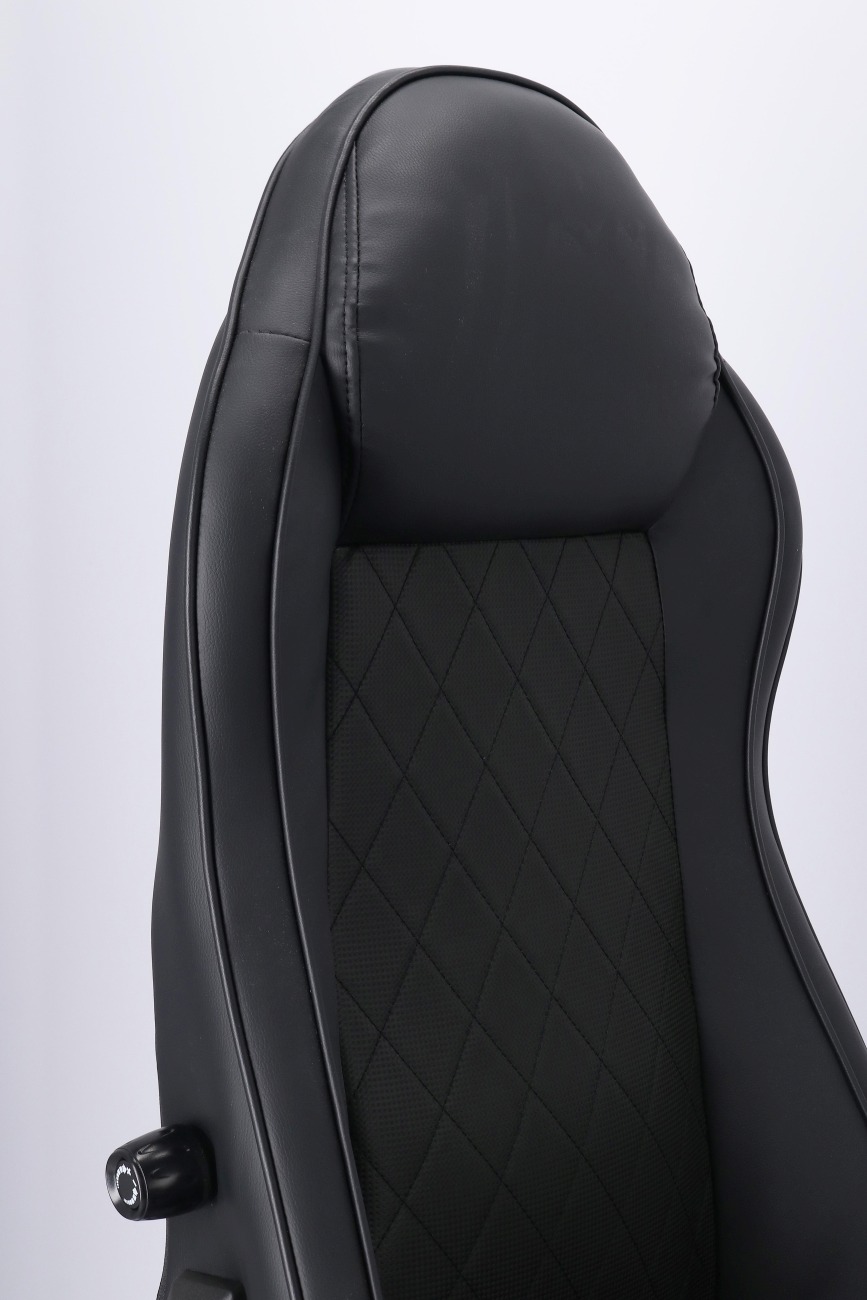 Bürostuhl Tyson mit Armlehne, Schwarz