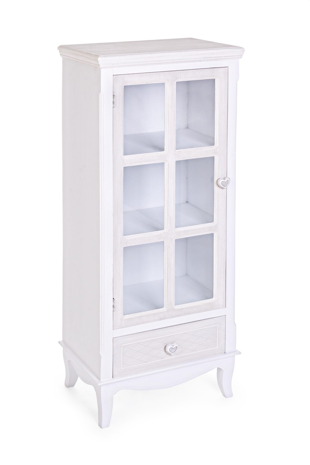 Vitrine Charlene aus MDF, 1 Tür