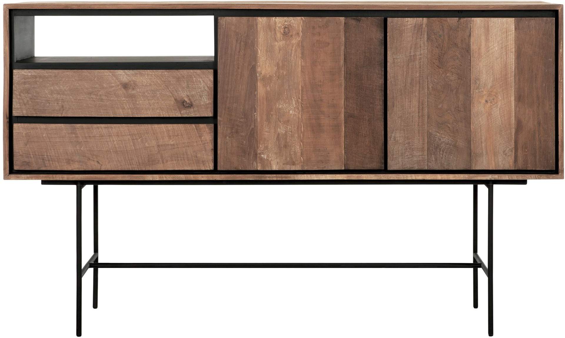 Sideboard Metropole, 2 Türen und 2 Schubladen