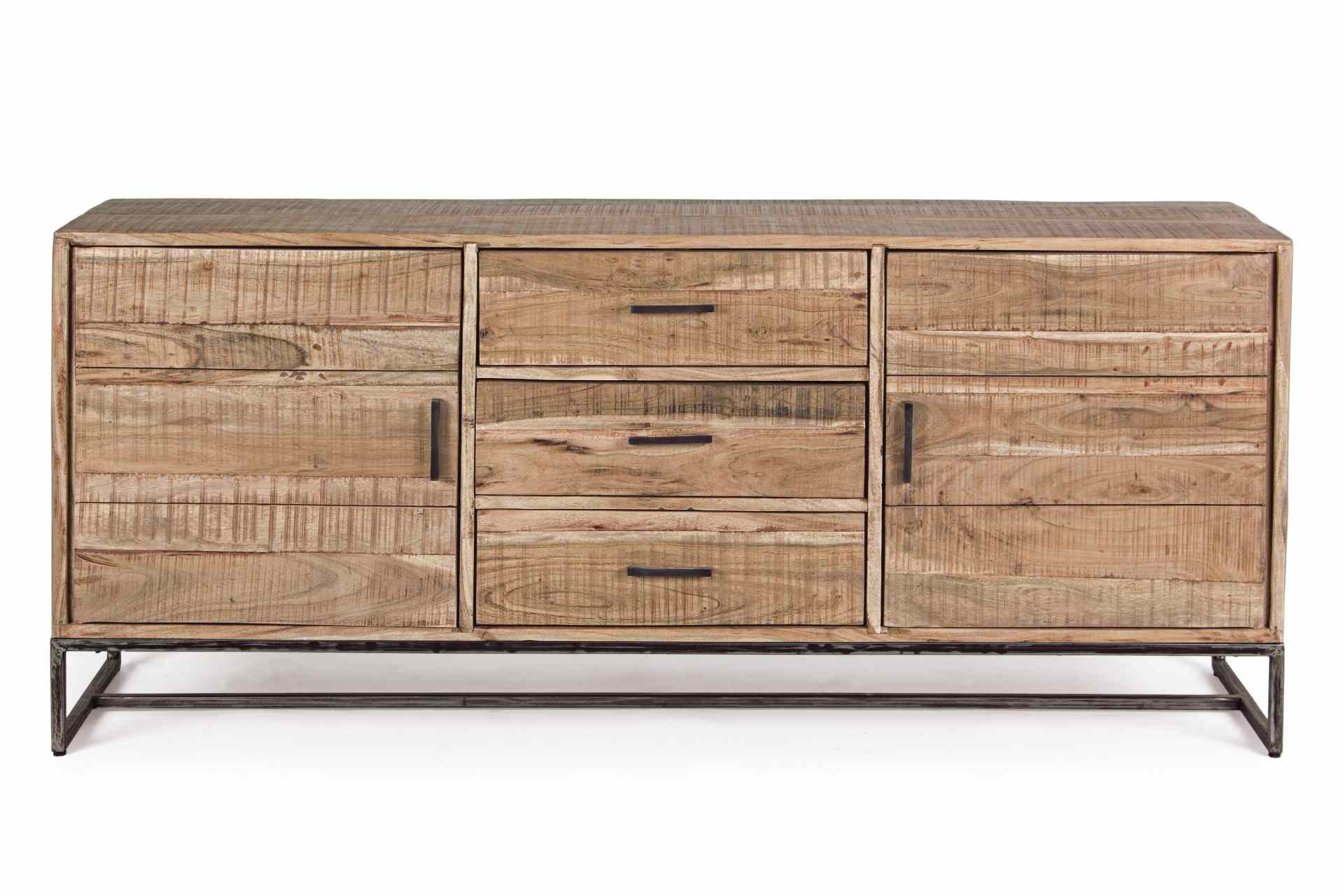 Sideboard Elmer aus Akazienholz, 175 cm