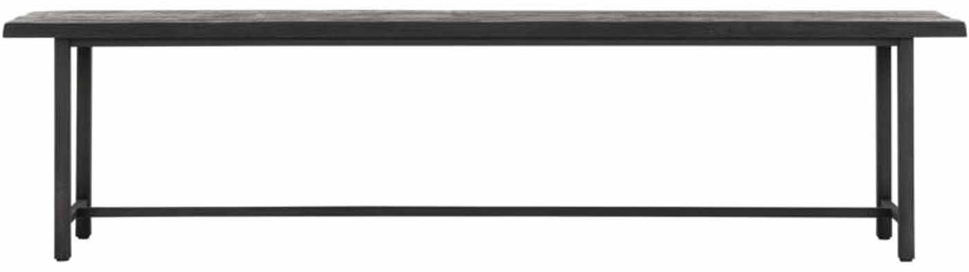 Sitzbank Beam, 190 cm Schwarz