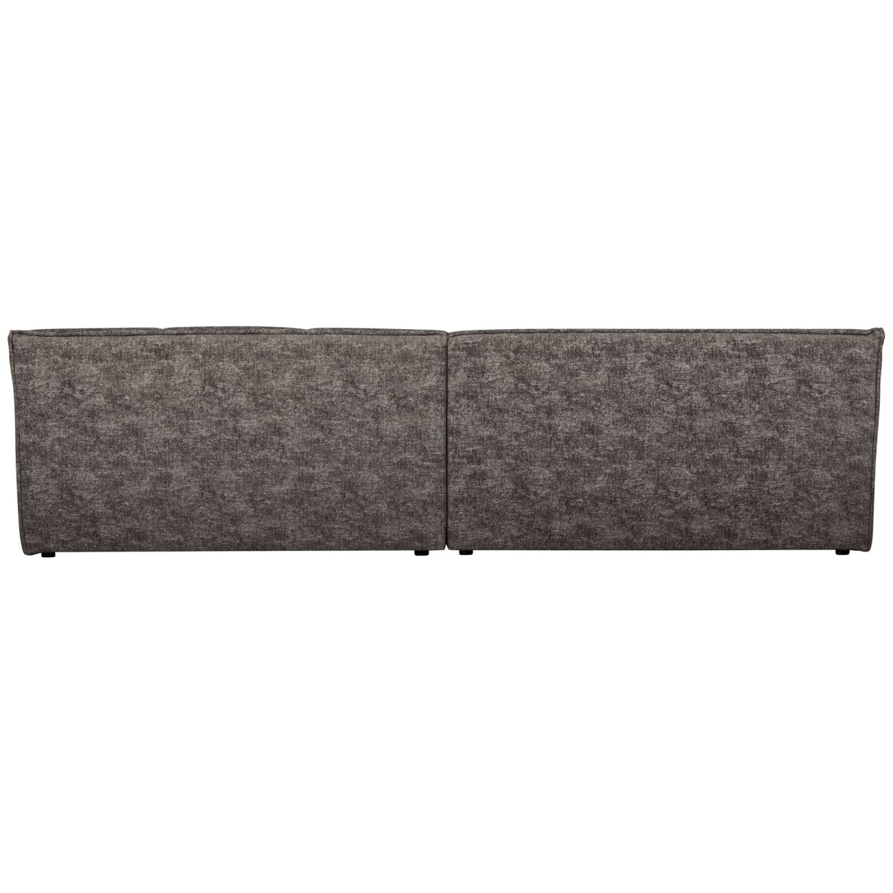 Sofa Timor aus Chenille-Stoff, Anthrazit