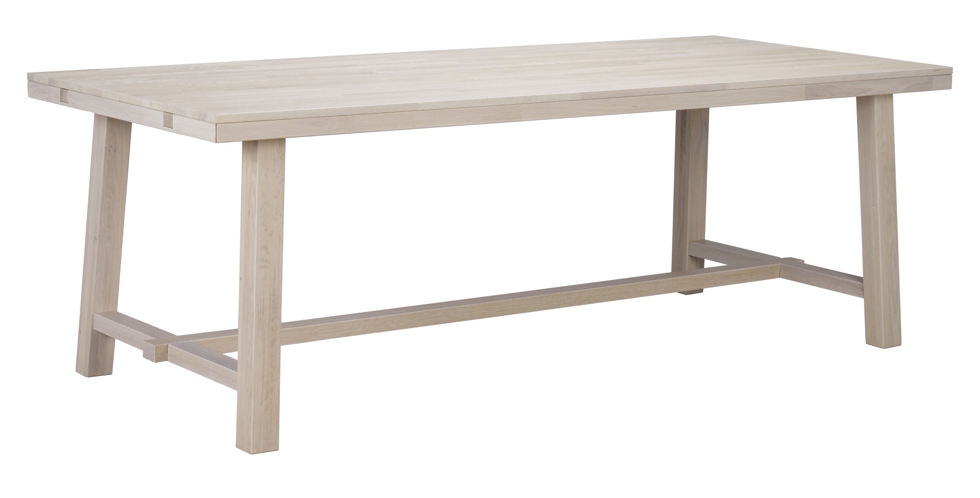 Esstisch Brooklyn, Classic, 220cm, Whitewash