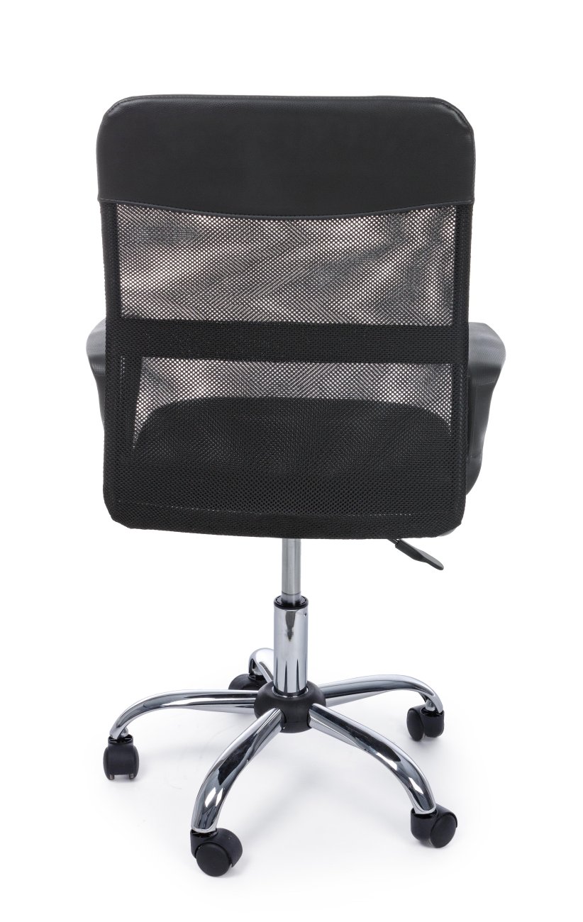 Bürostuhl Nairobi mit Armlehne, Schwarz