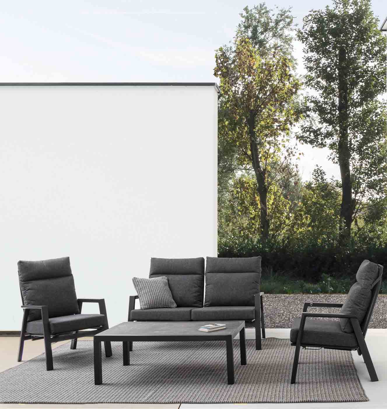 2 Sitzer Sofa Kledi, Verstellbar