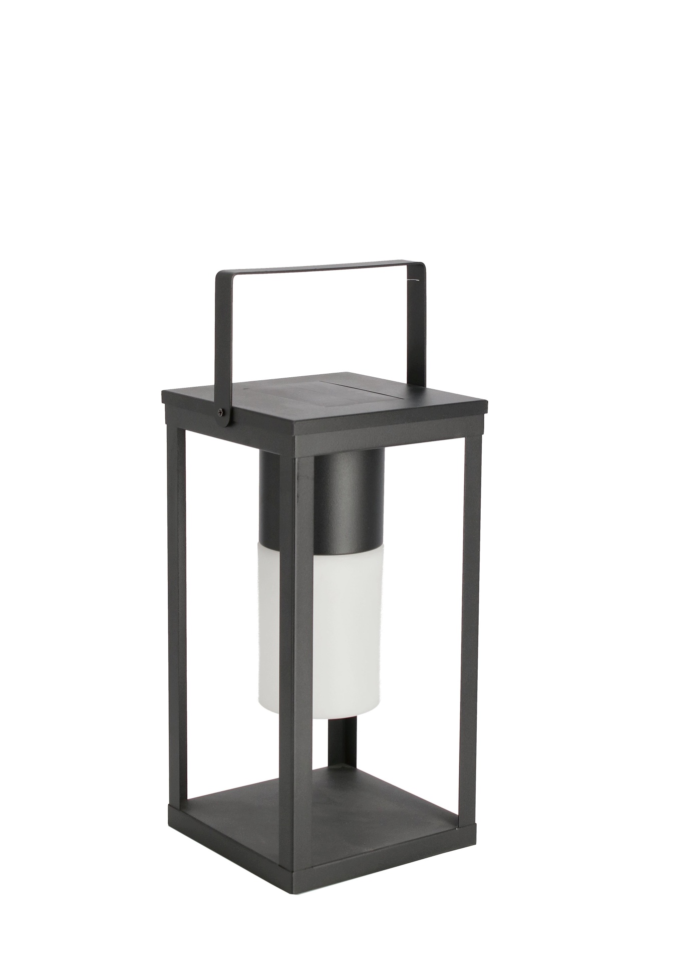 Outdoor-Lampe Cube Schwarz, 38 cm