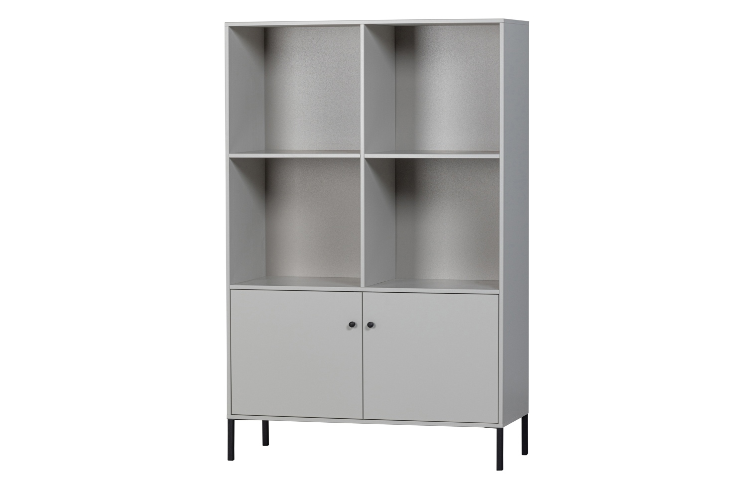 Schrank Xam Offen aus Kiefernholz, Grau Schrank Xam Offen aus Kiefernholz, Grau