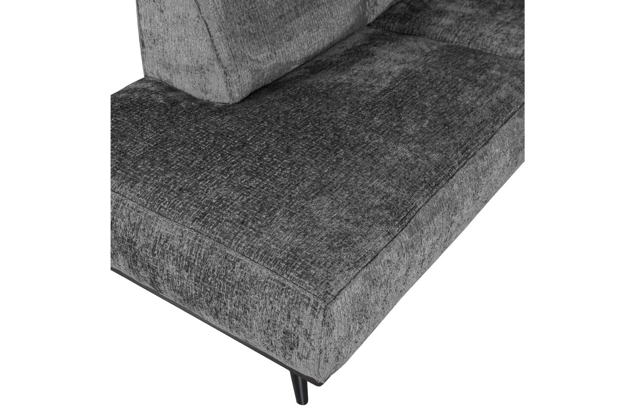 Ecksofa Statement aus Struktursamt Links, Mountain