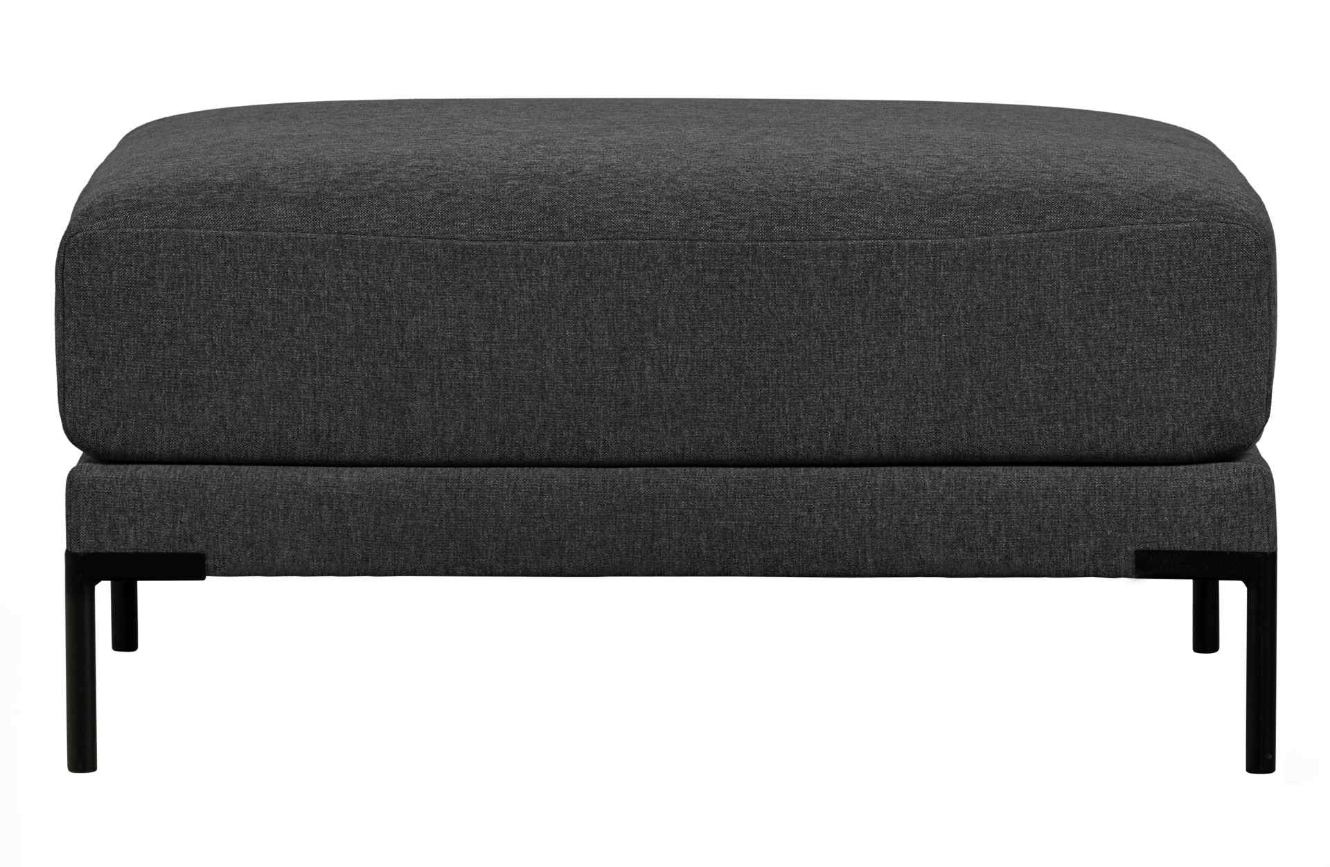 Modulsofa Couple Hocker 50 cm, Dunkelgrau