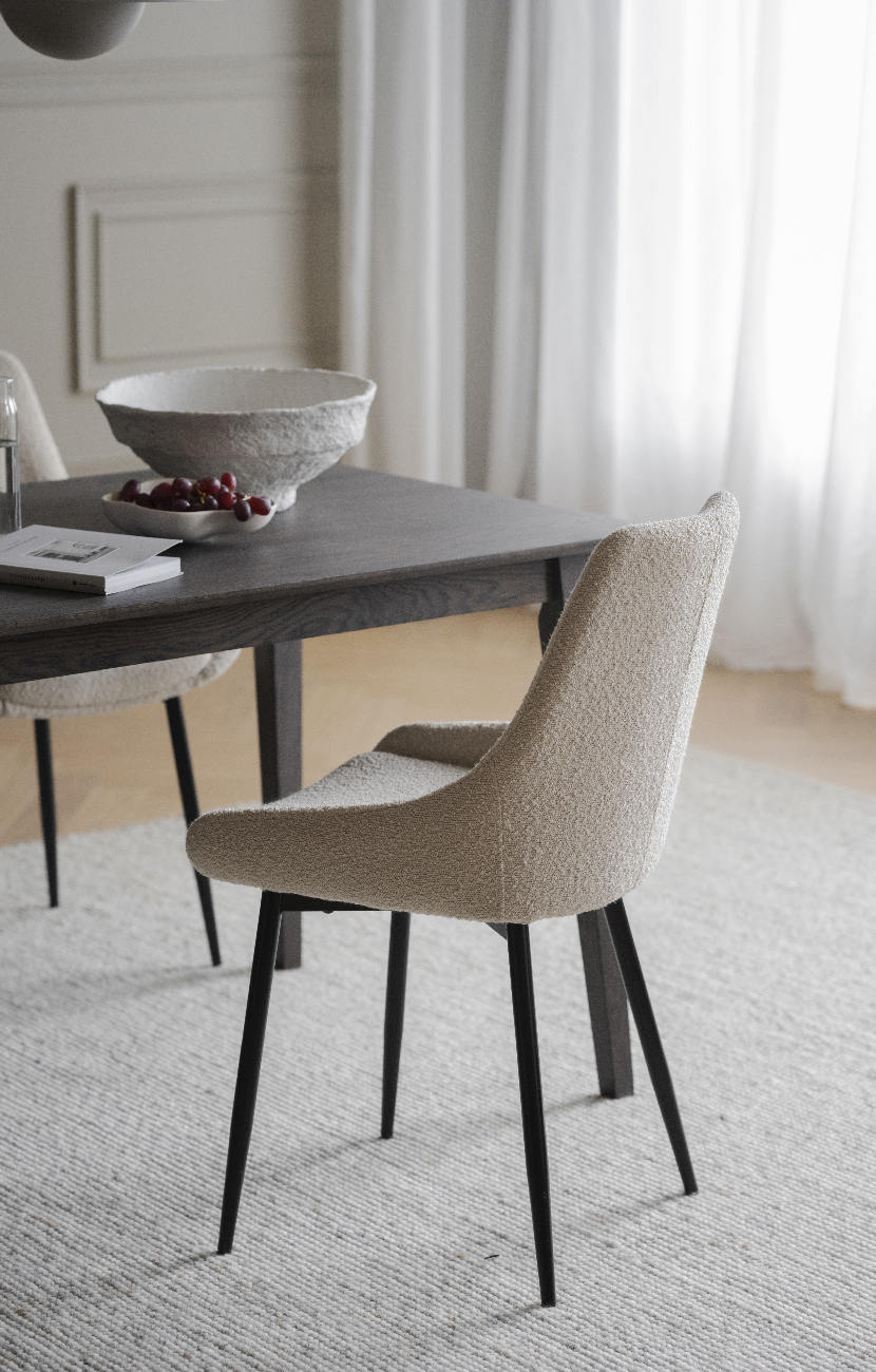 Stuhl Sierra Boucle Beige