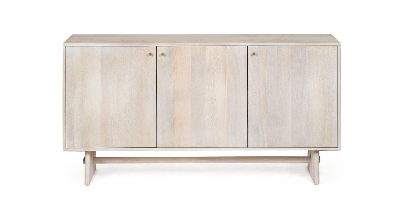 Sideboard Elisheva aus Mangoholz, 150 cm