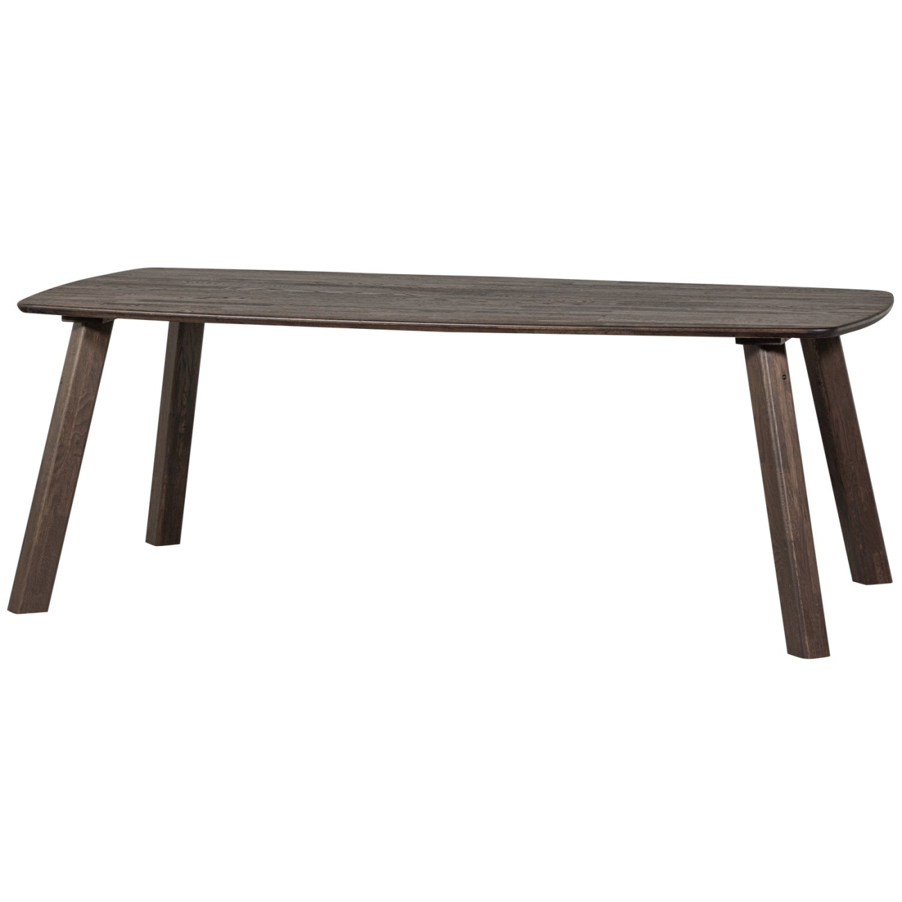 Esstisch Dänisch Oval 220x100 cm, Braun