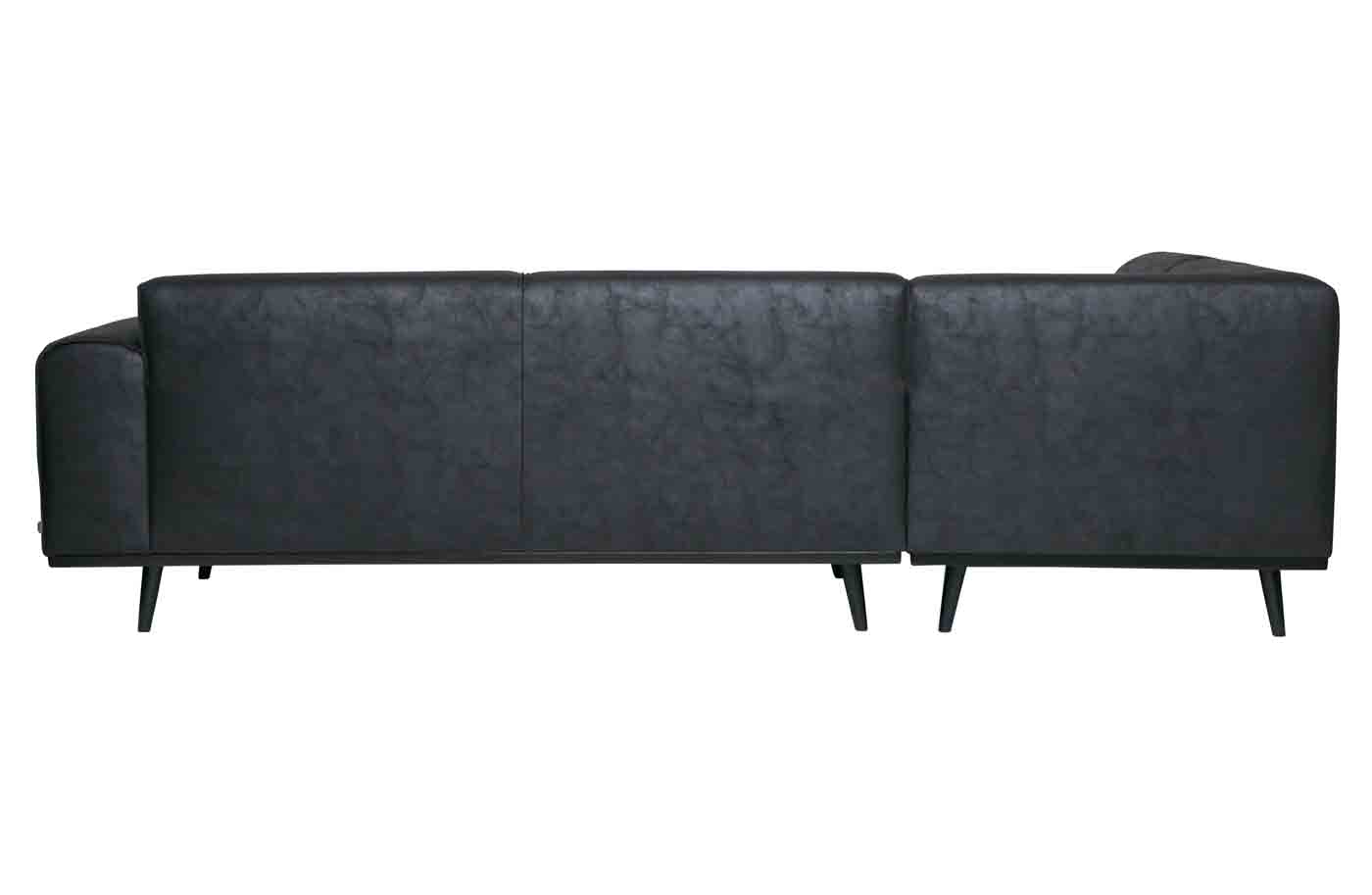 Ecksofa Statement Kunstleder, links