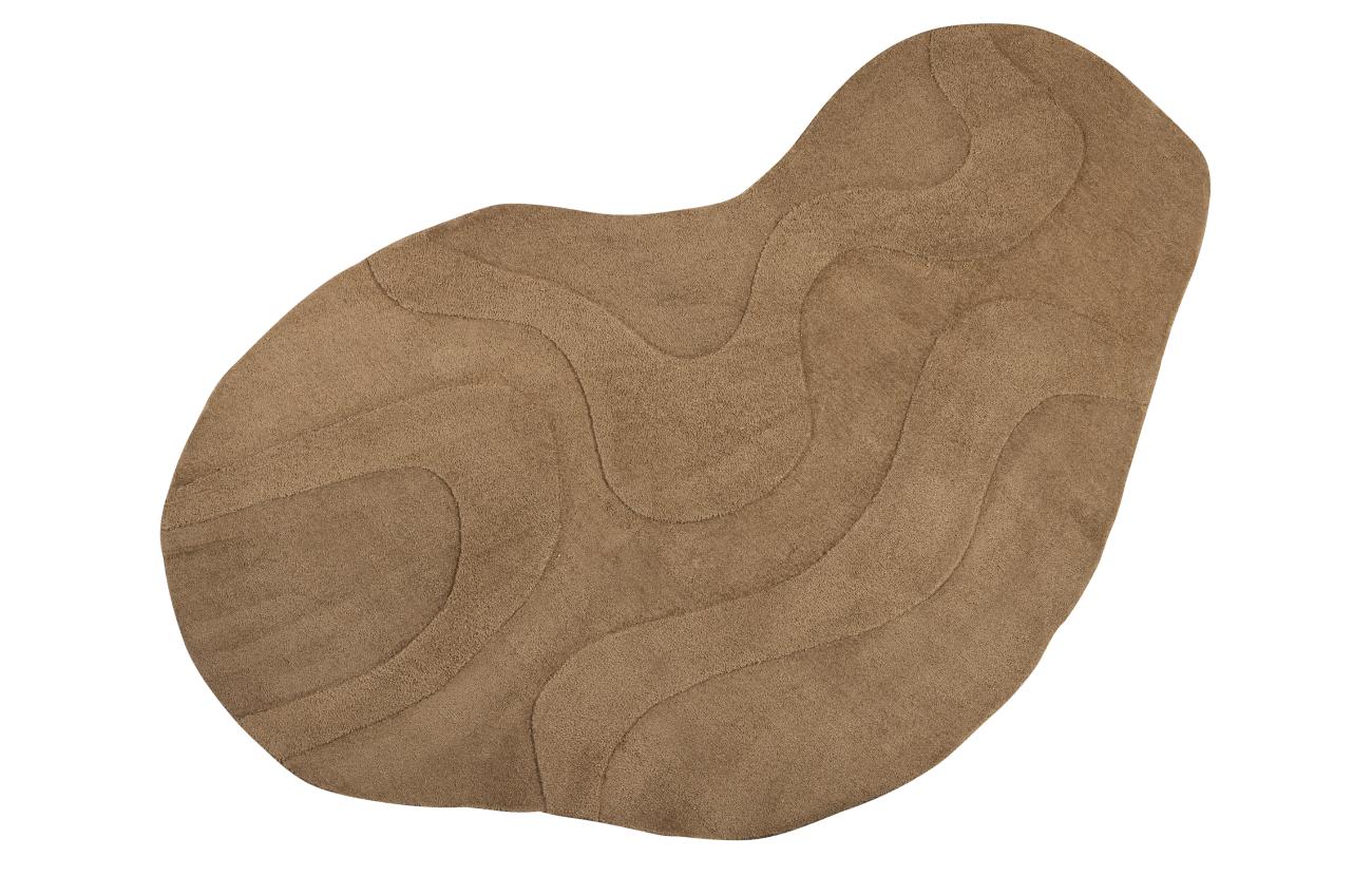 Teppich Alya aus Stoff 170x240 cm, Braun Teppich Alya aus Stoff 170x240 cm, Braun