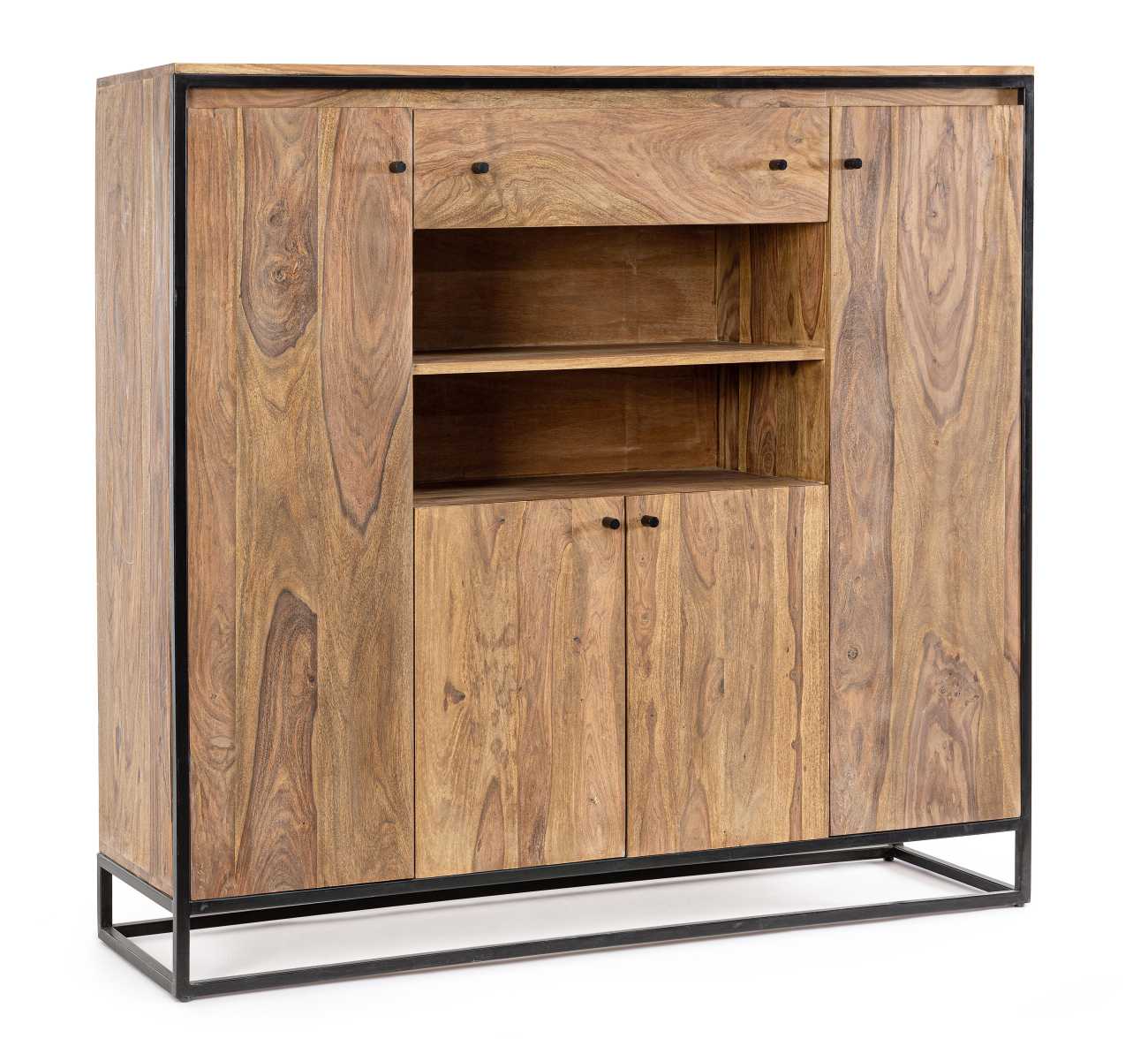 Highboard Nartan aus Sheesham-Holz, 145 cm