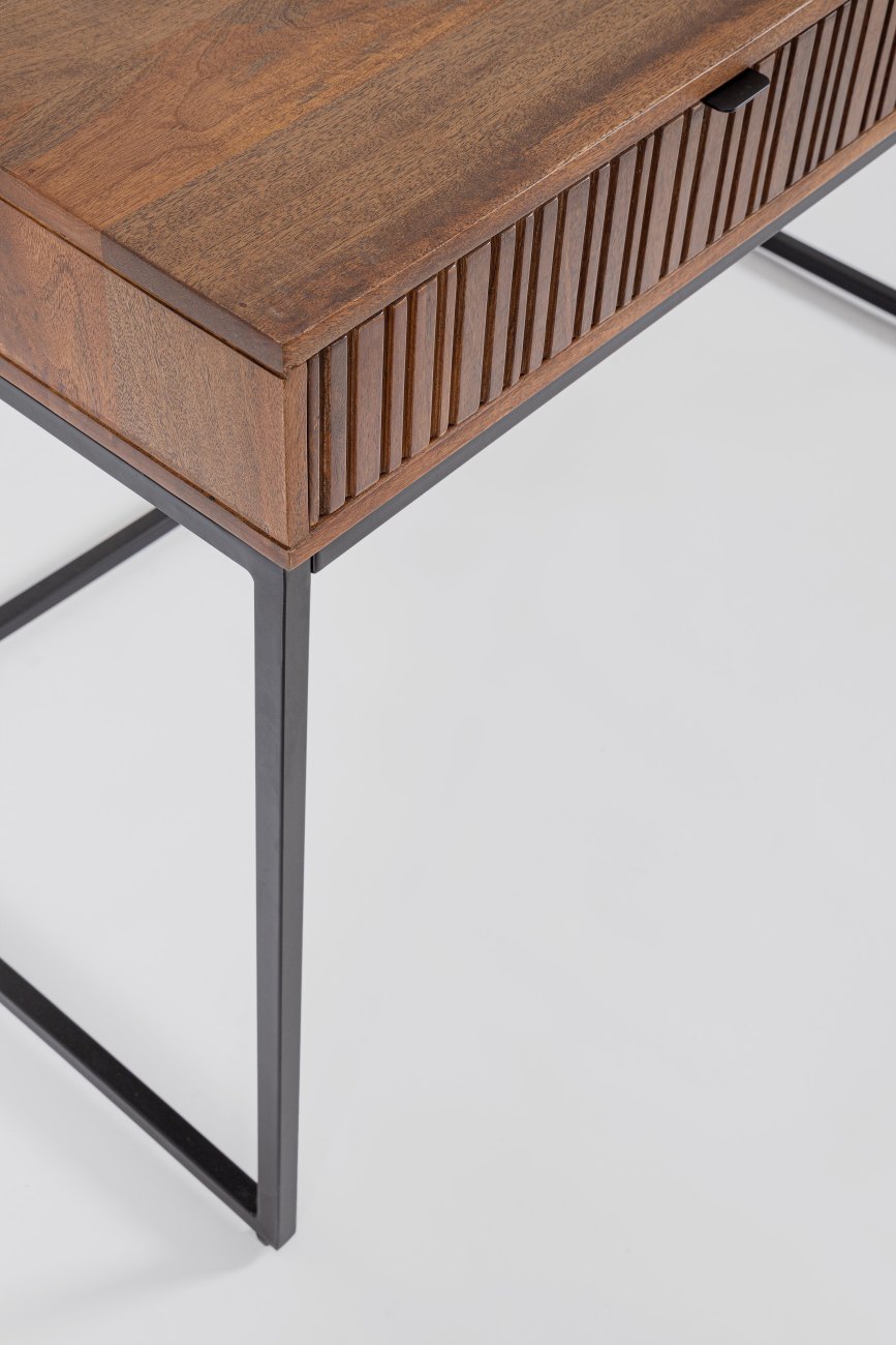 Konsole Tadita aus Mangoholz, 110 cm