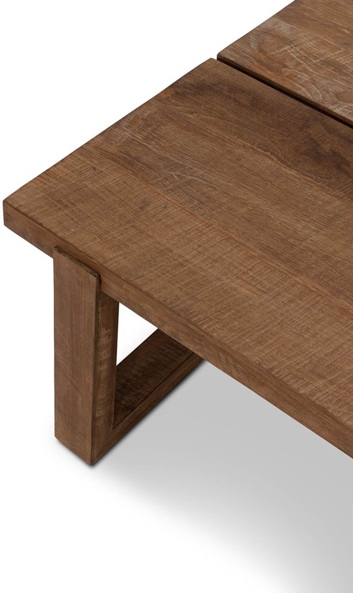 Couchtisch Classic aus recyceltem Teakholz