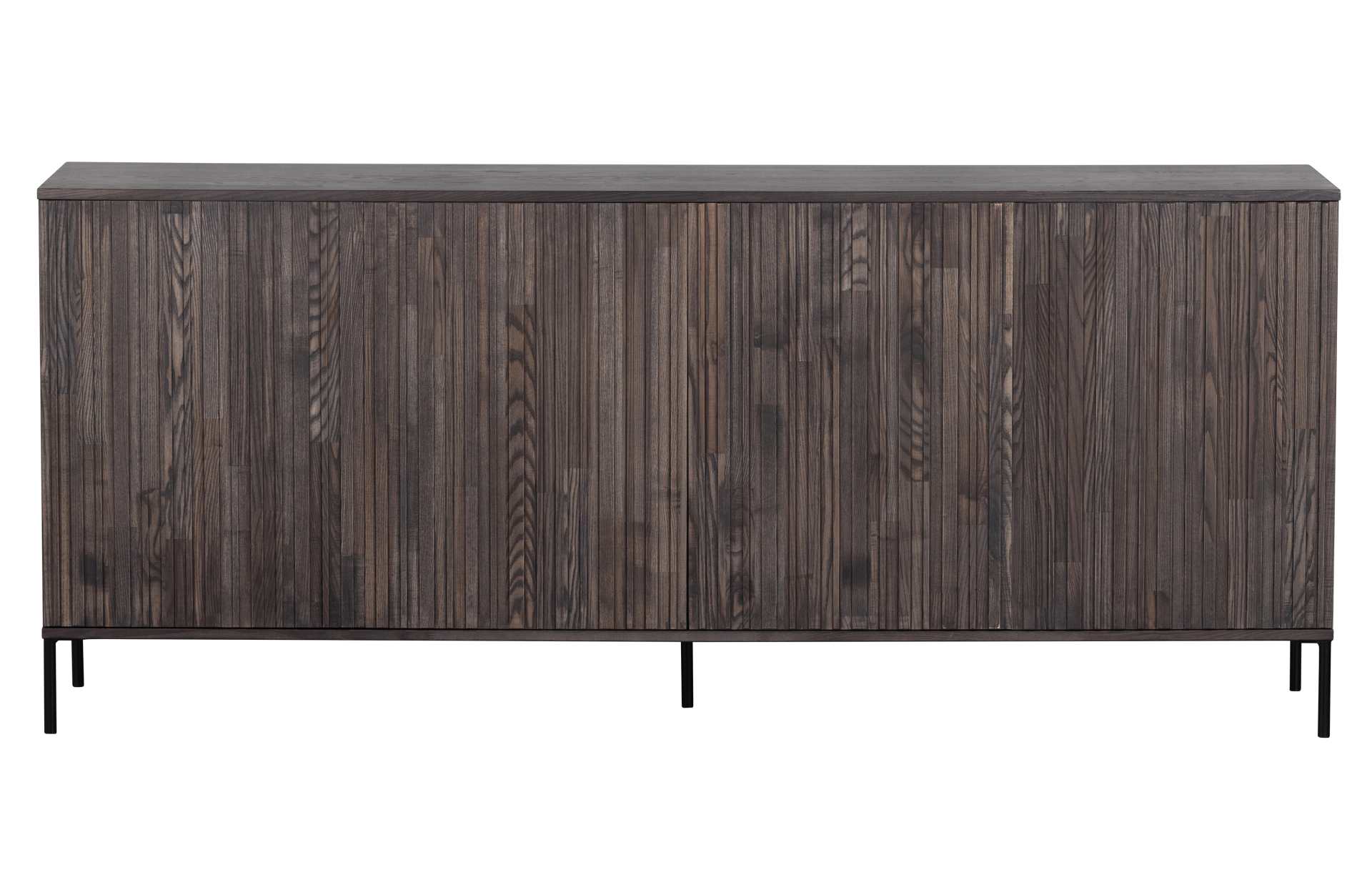 Sideboard Gravure aus Eschenholz, Espresso