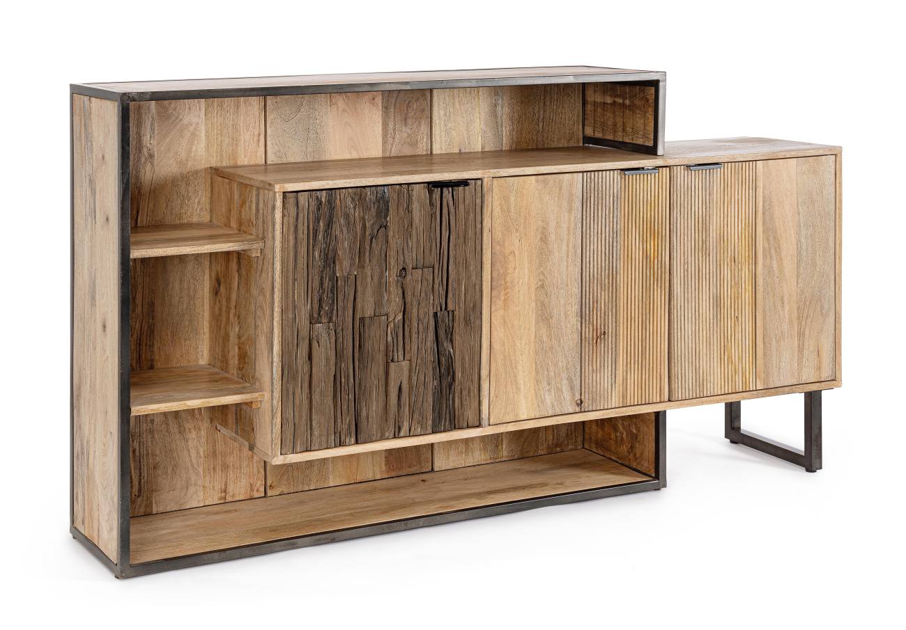 Sideboard Nashik aus Mangoholz, 175 cm