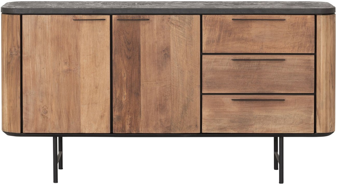 Sideboard Soho aus recyceltem Teakholz, 160 cm