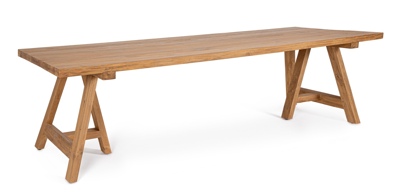 Gartenesstisch Managua aus recyceltem Teakholz, 300x100 cm Gartenesstisch Managua aus recyceltem Teakholz, 300x100 cm