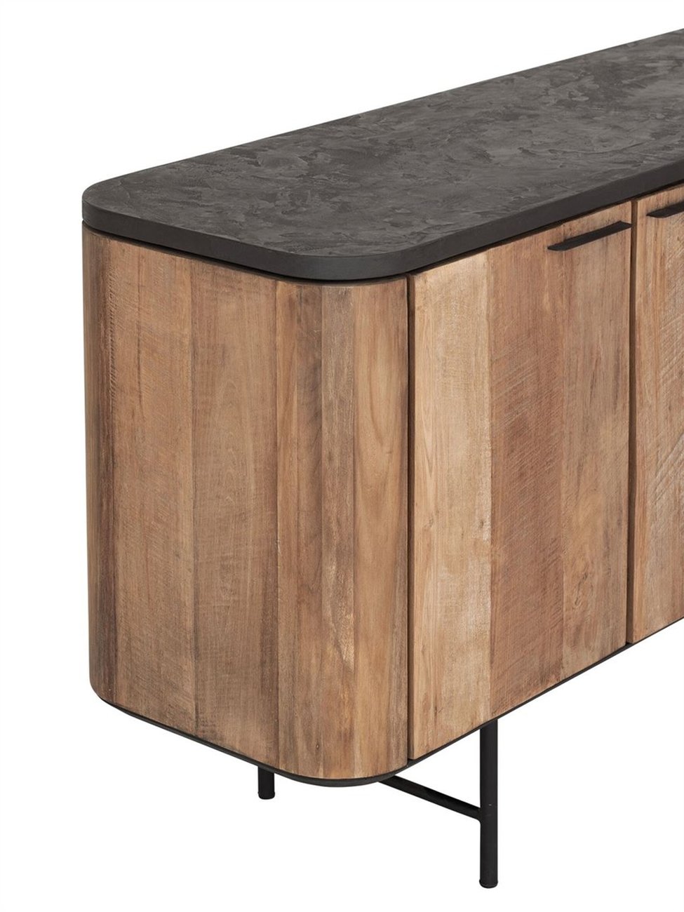 Sideboard Soho aus recyceltem Teakholz, 200 cm