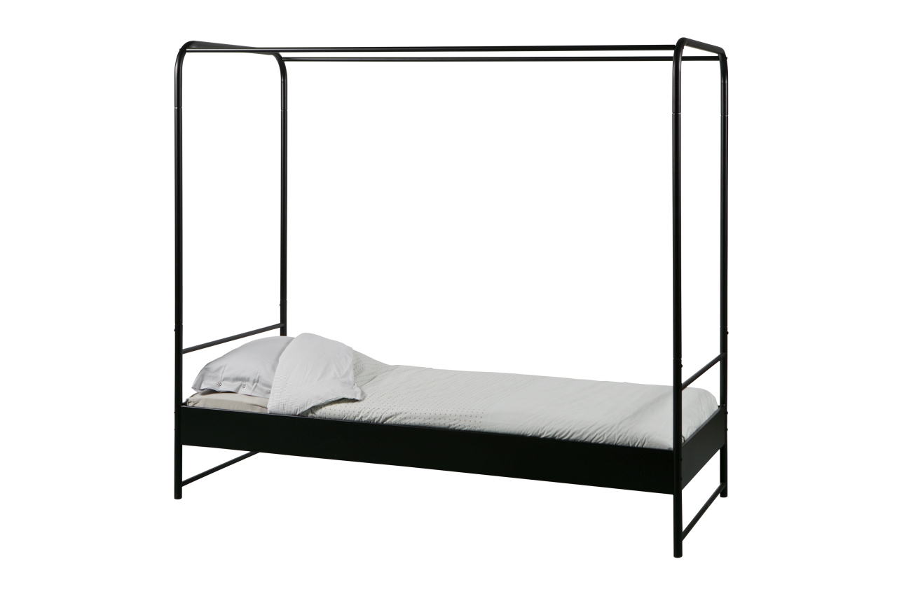 Bettgestell Bunk aus Metall, 200x90 cm