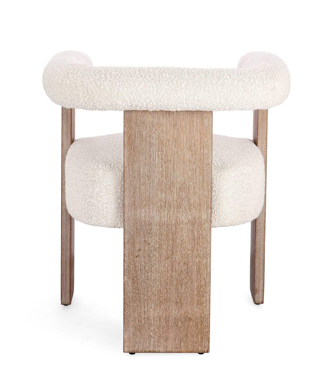 Esszimmerstuhl Agape aus Boucle, Natur / Natur