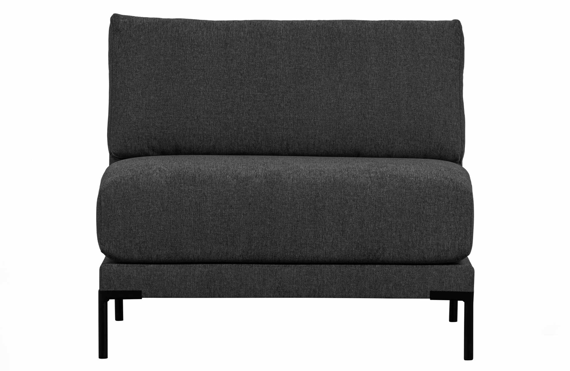 Modulsofa Couple Loveseat Element, Dunkelgrau