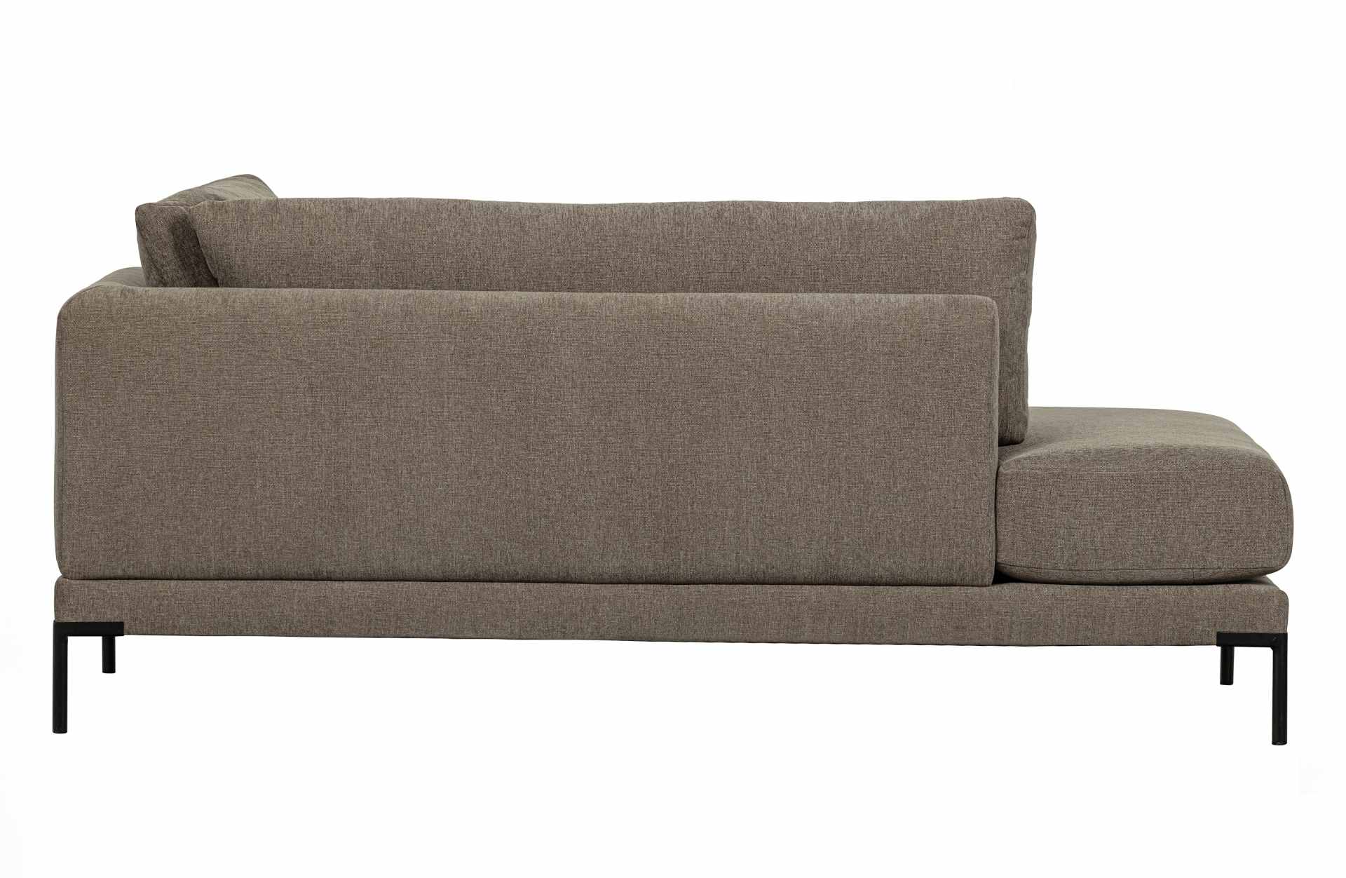 Modulsofa Couple Lounge Element Links, Taupe