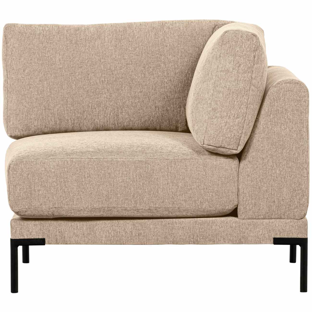 Modulsofa Couple Eck-Element, Natur