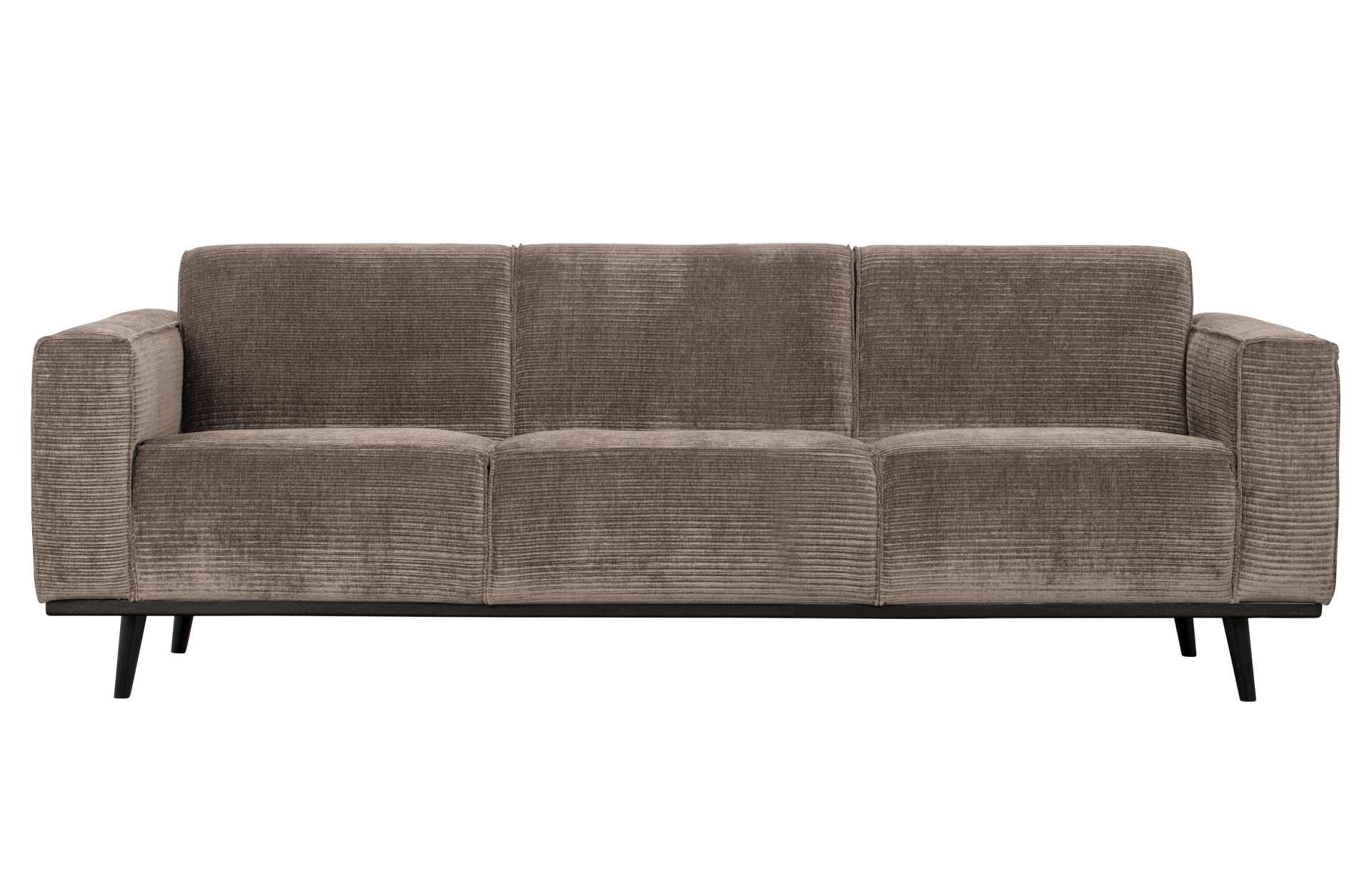 Sofa Statement aus gewebten Jacquard, Taupe