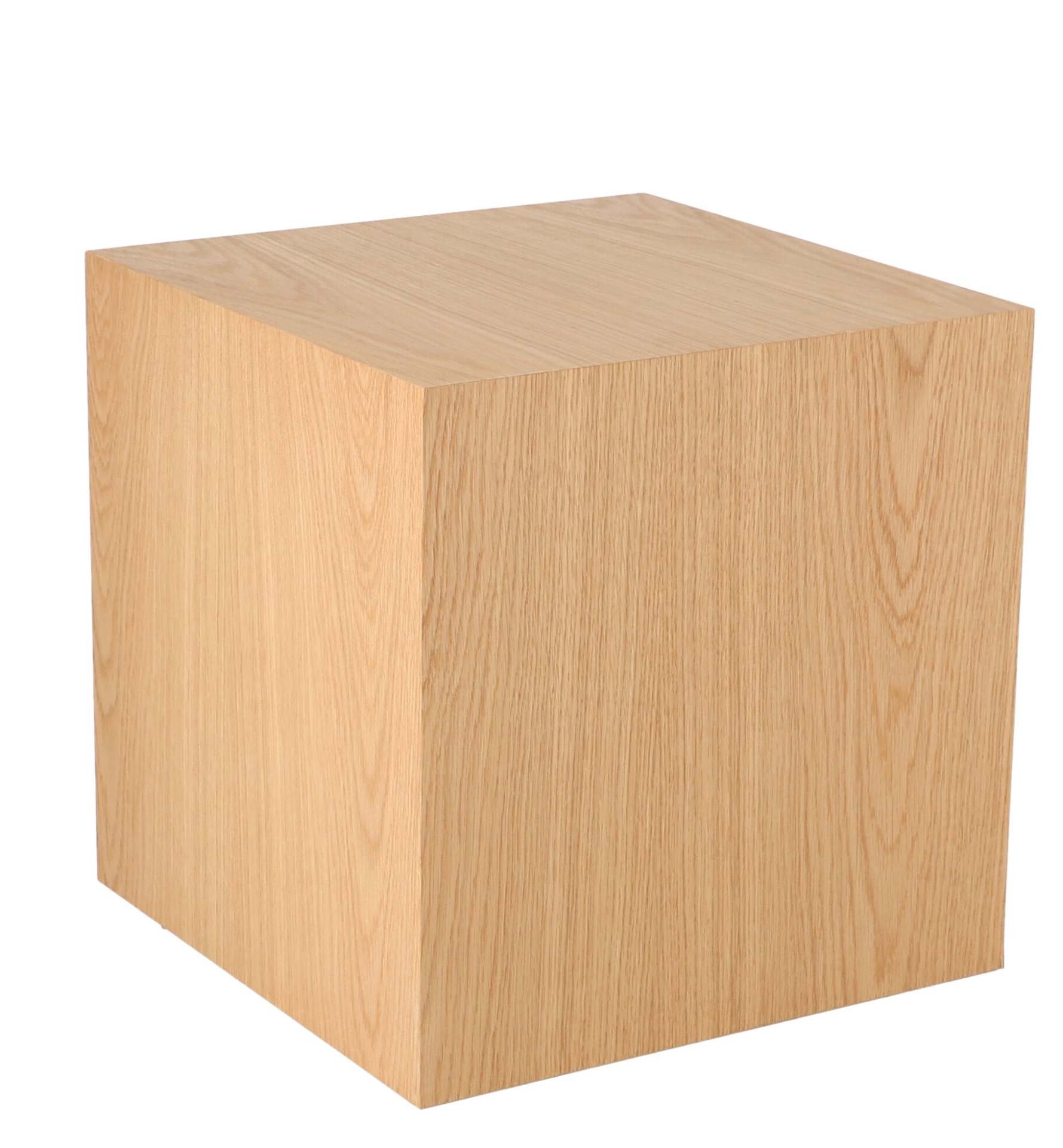 Hocker Roll-It aus Eichenholz, 45 cm