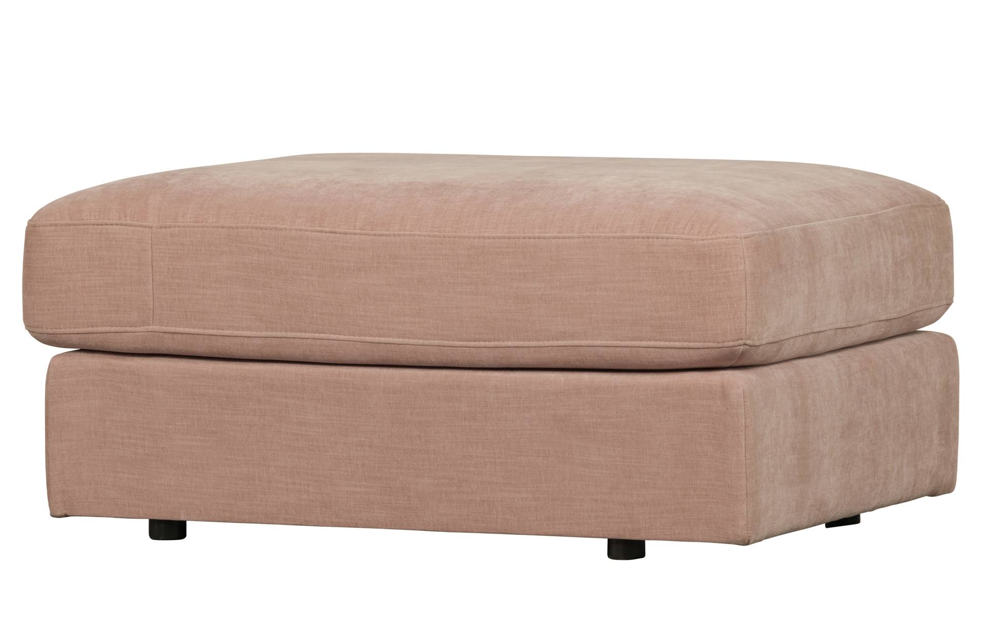 Hocker Family aus Stoff, Rosa