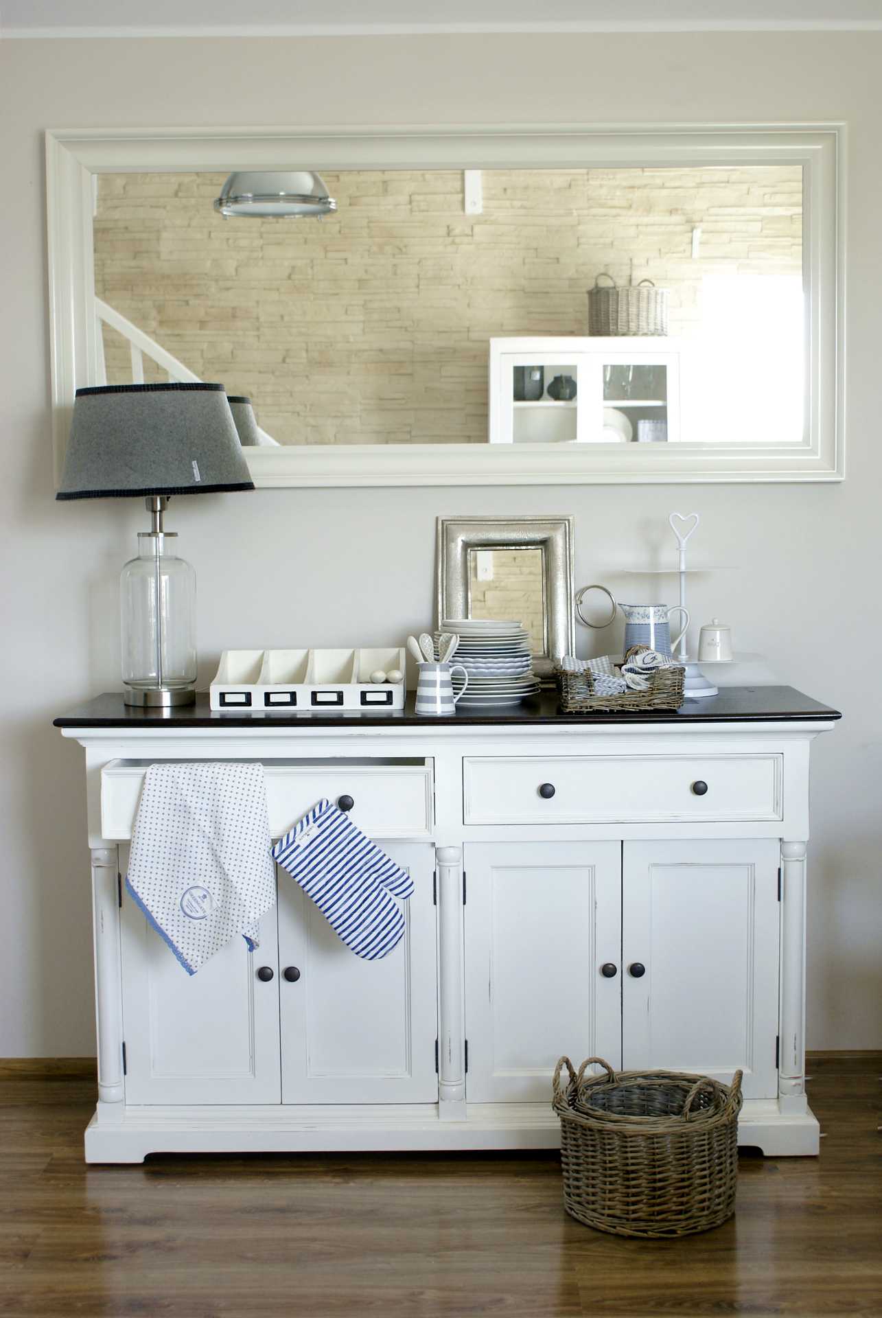 Sideboard Provence Accent mit Türen und Schubladen, 145 cm