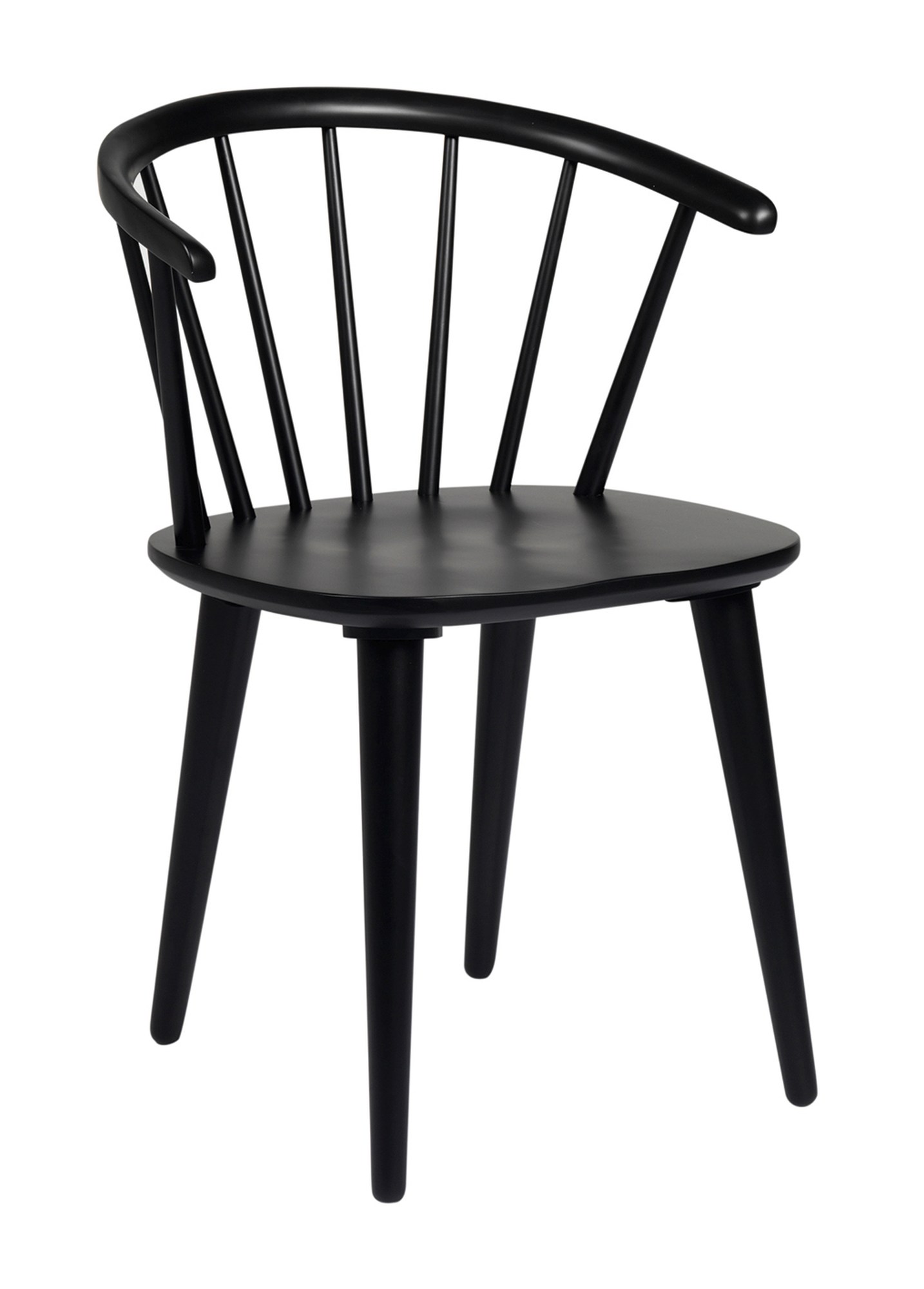 Stuhl Carmen 2er Set, Schwarz