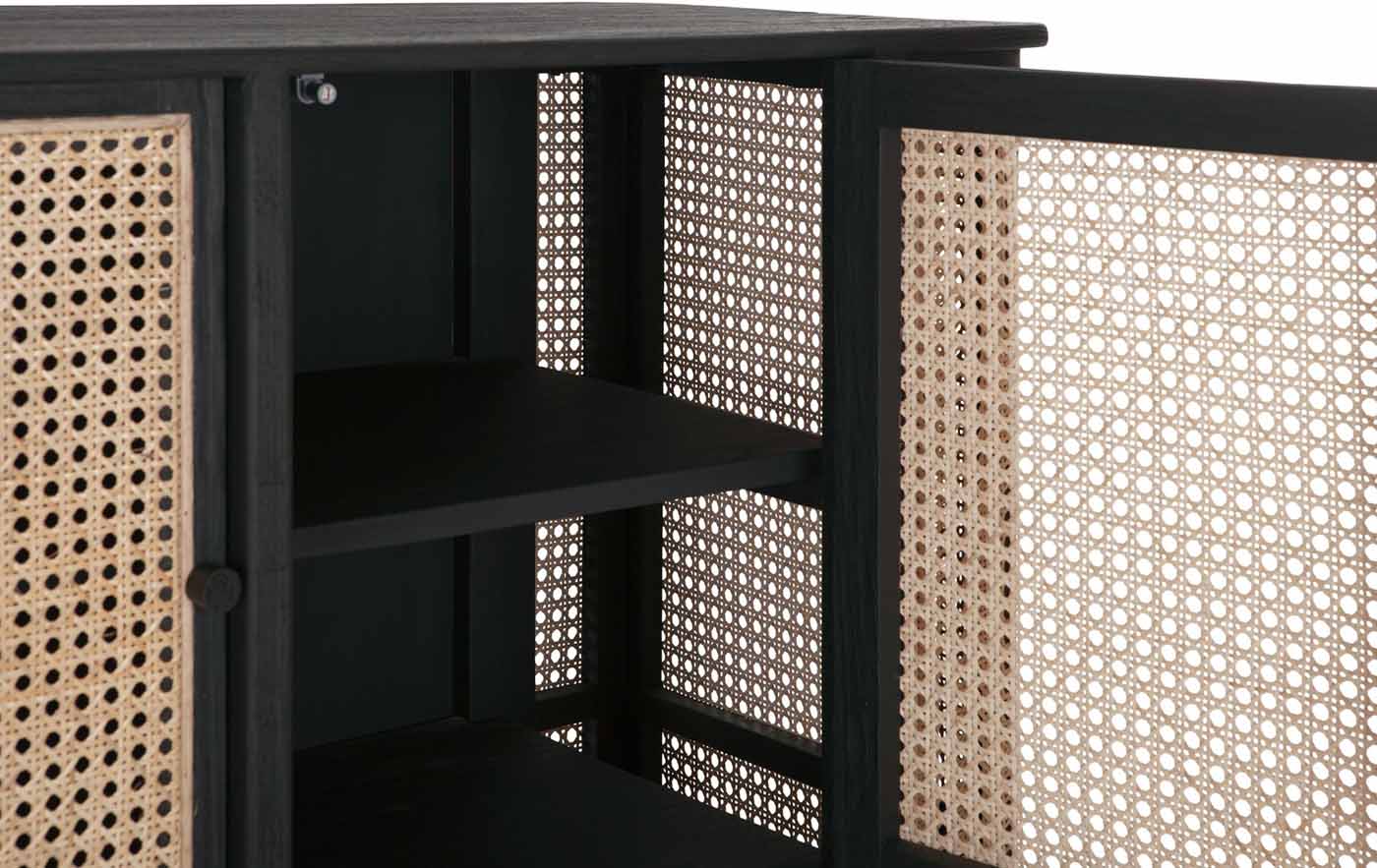 Schrank Raffles aus Rattan