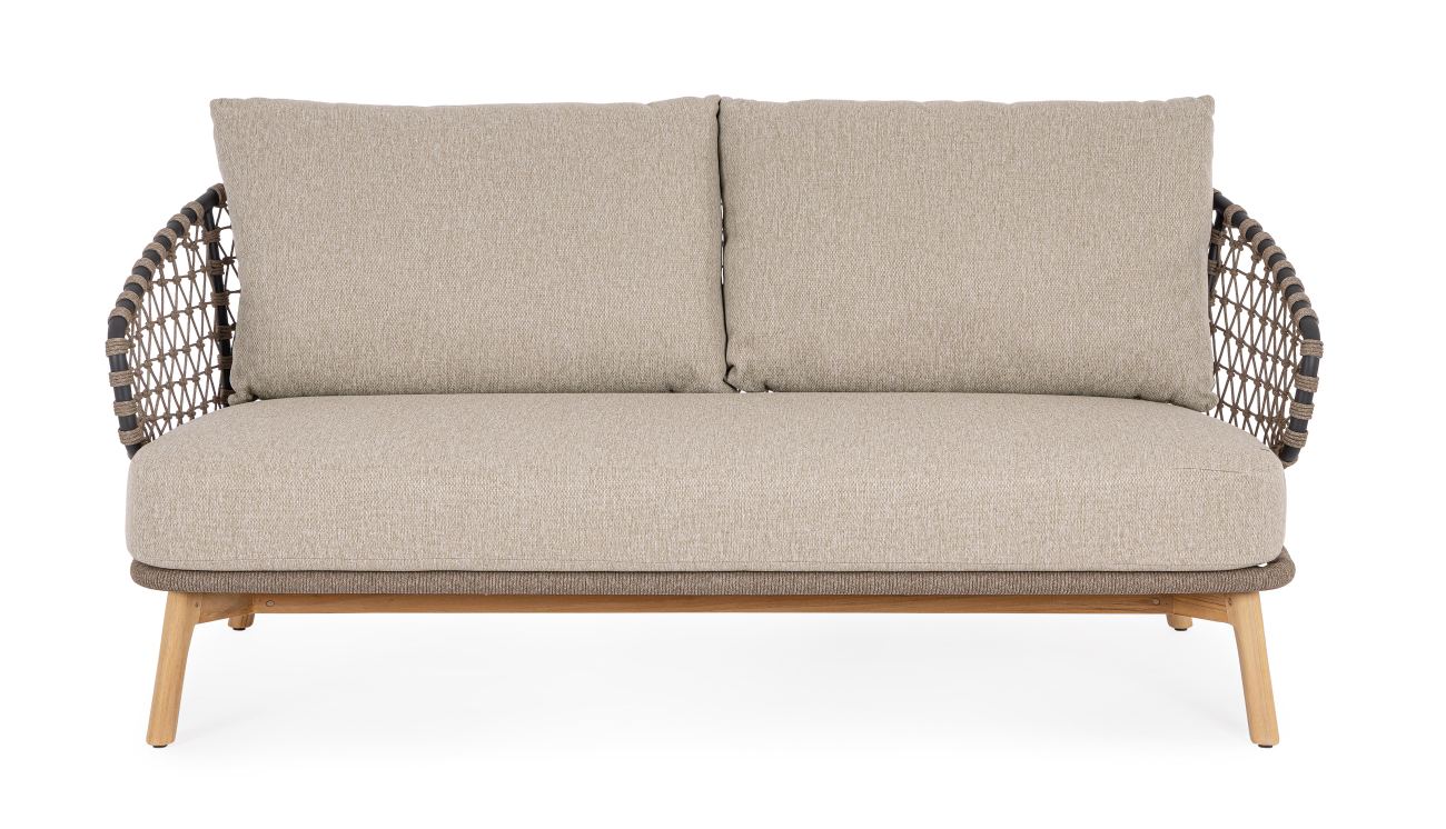 Gartensofa Eularia aus Teakholz