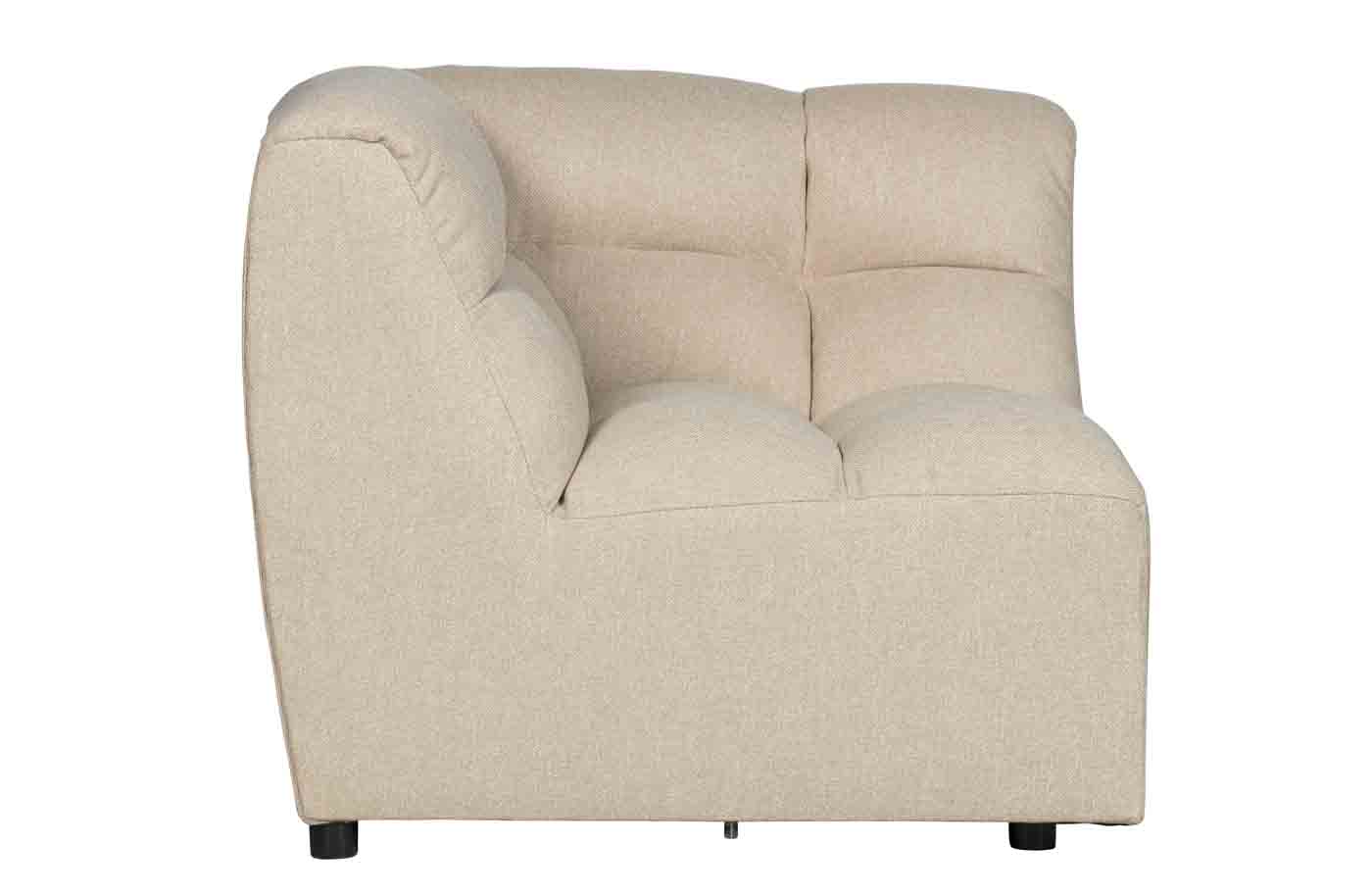 Modulsofa Pepper Eckelement, Sand