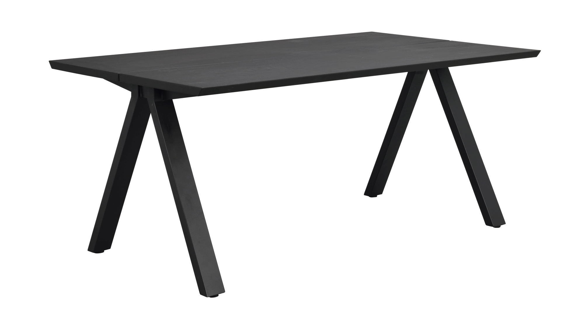 Esstisch Carradale A-Gestell, Eiche Schwarz, 170x100cm